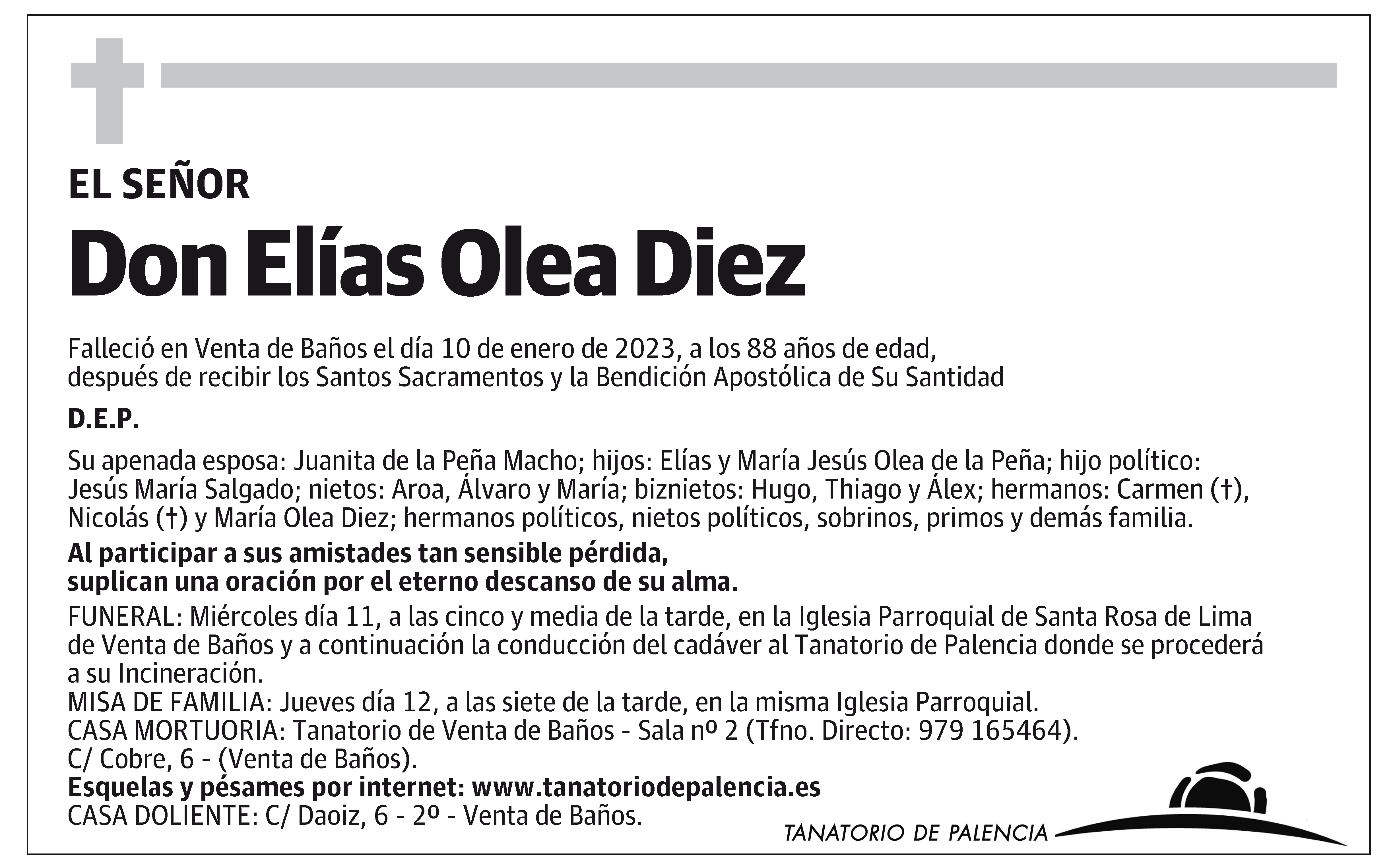Elías Olea Diez