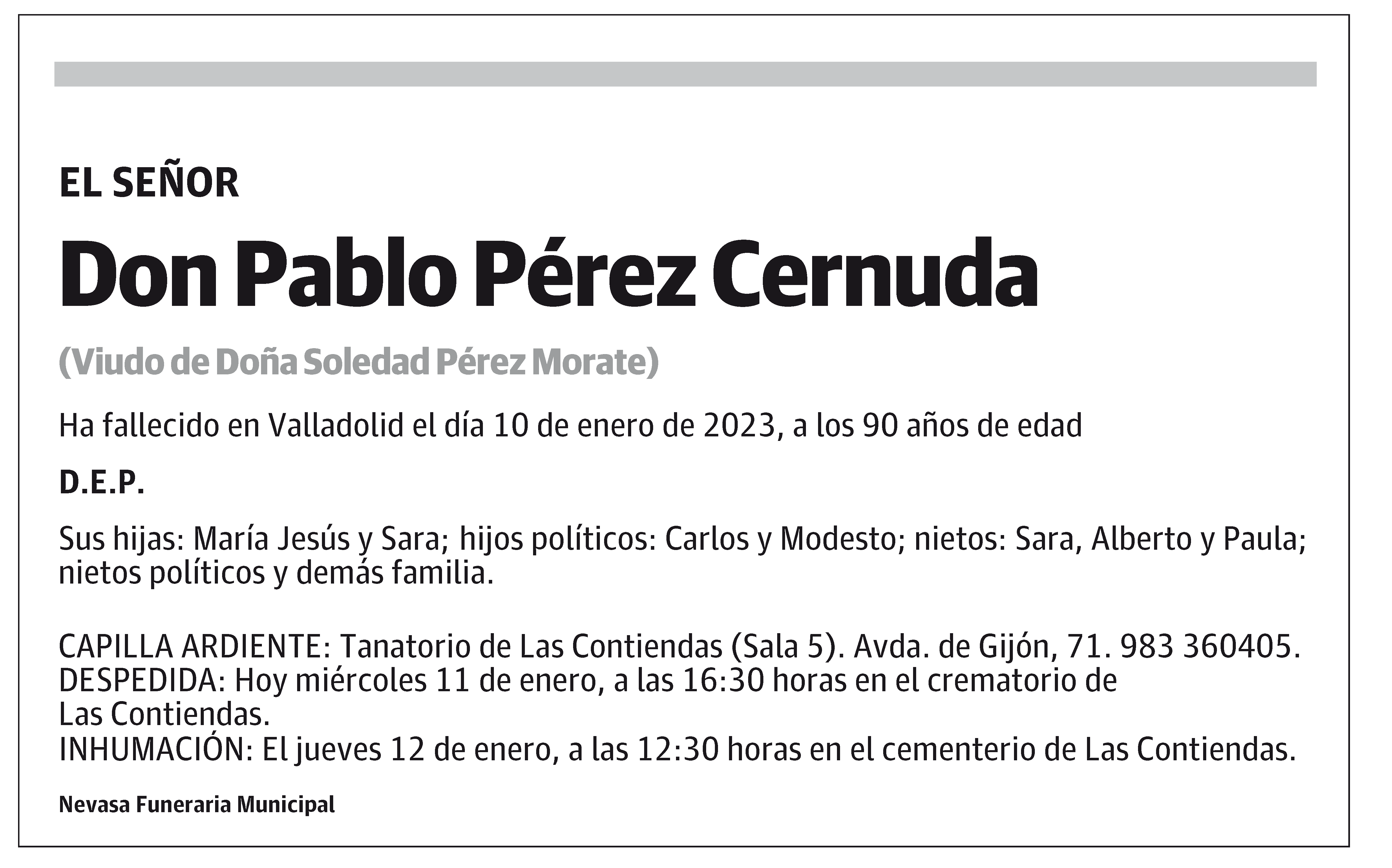Pablo Pérez Cernuda