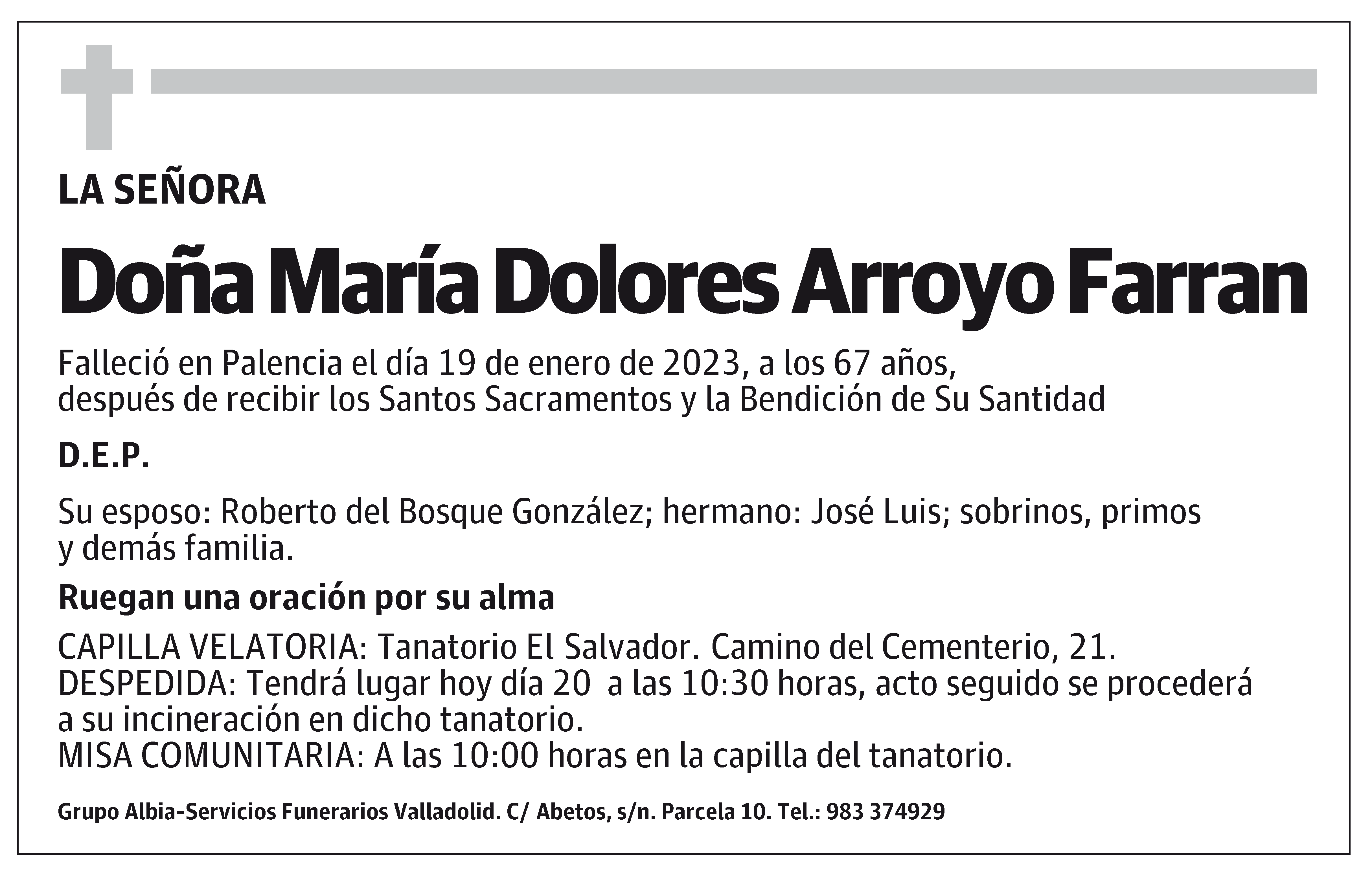 María Dolores Arroyo Farran