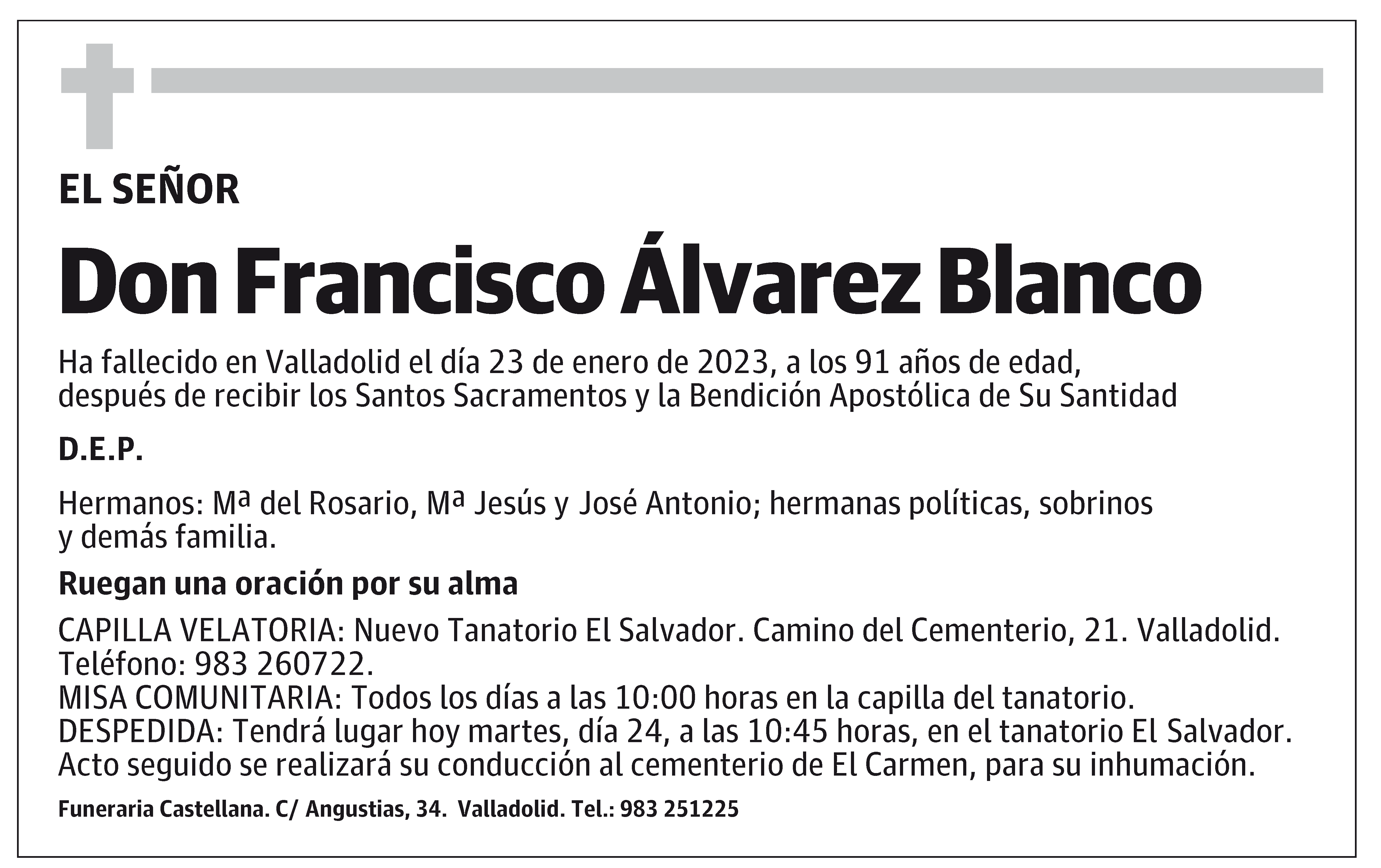 Francisco Álvarez Blanco