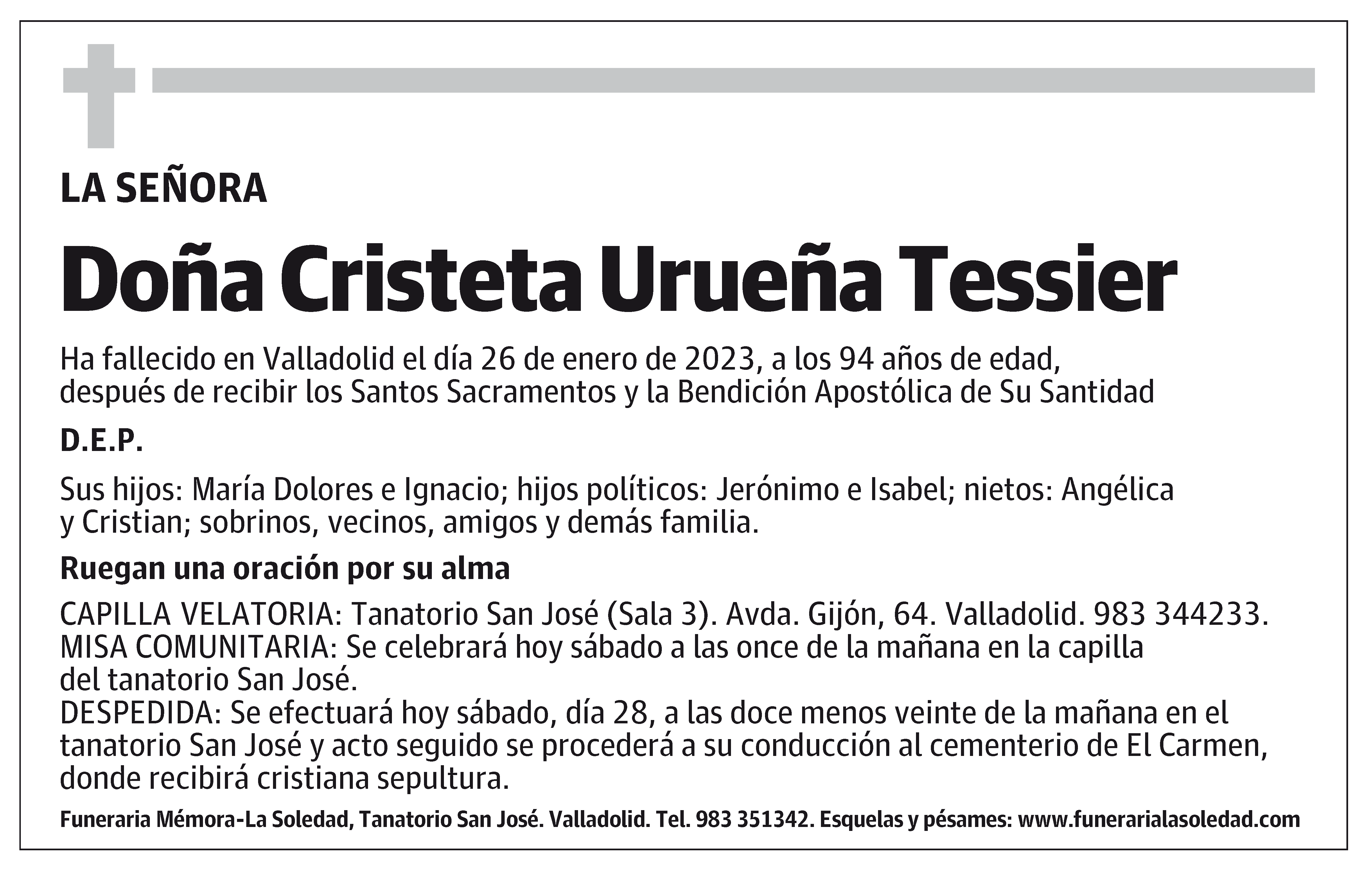 Cristeta Urueña Tessier