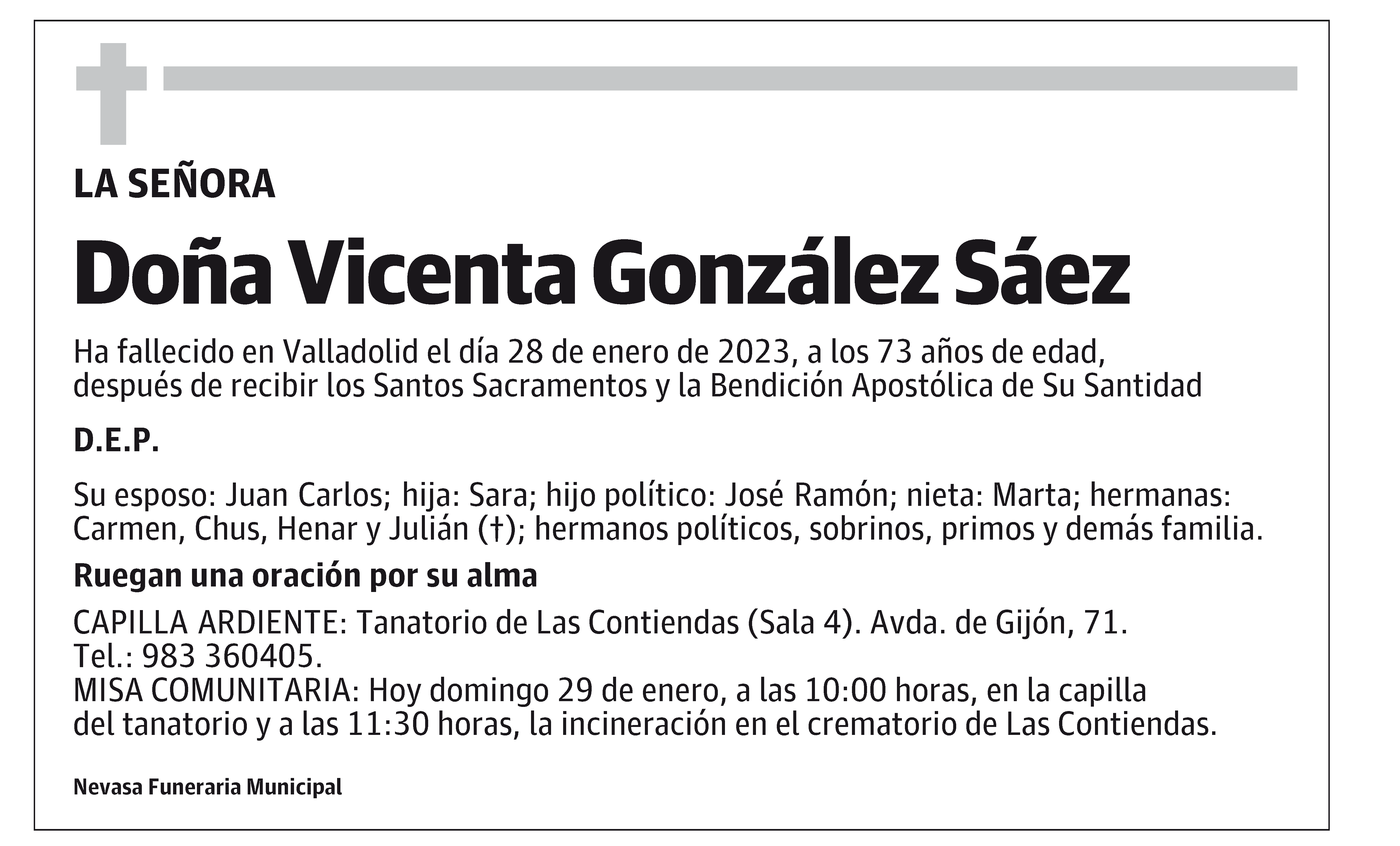 Vicenta González Sáez