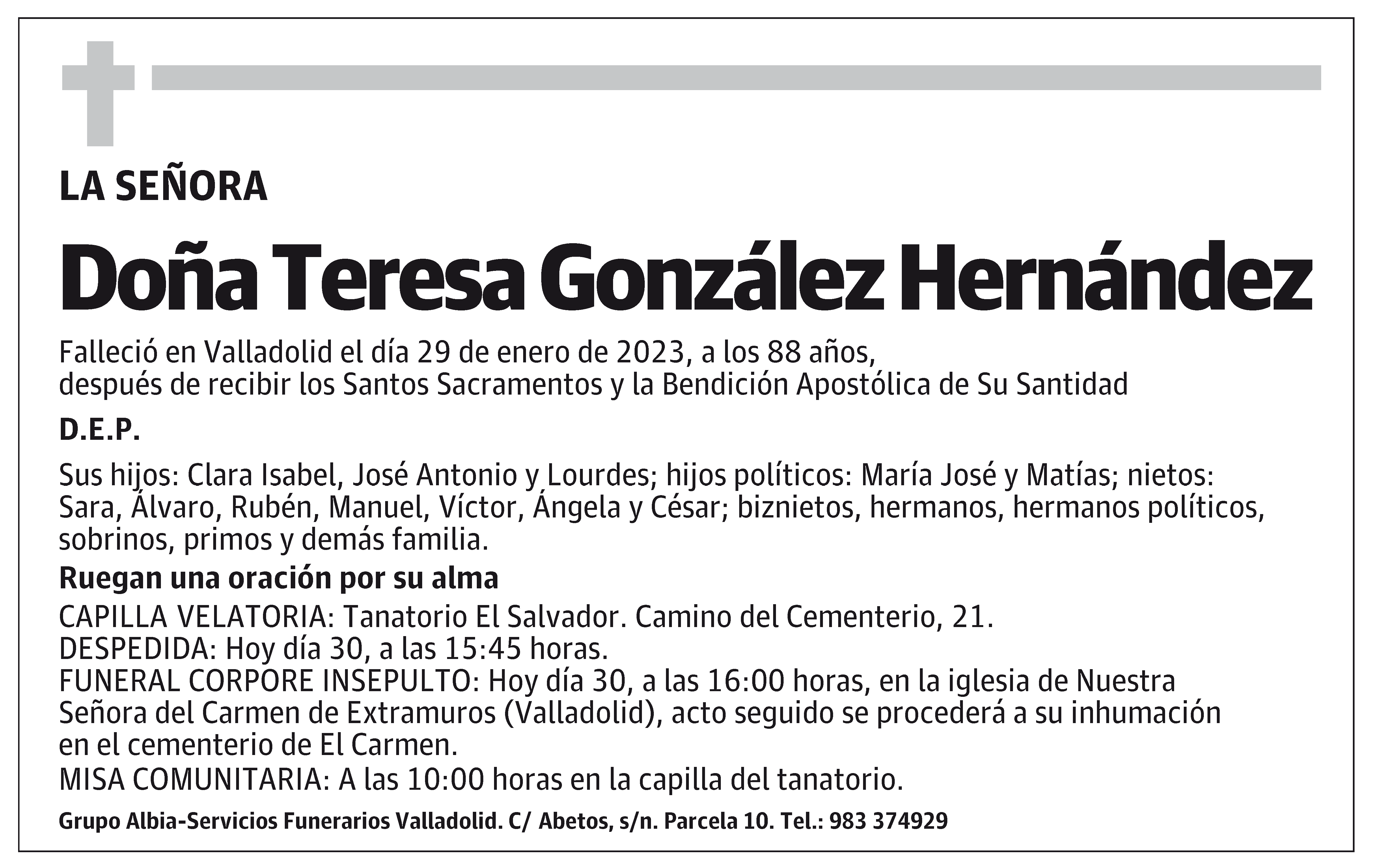 Teresa González Hernández