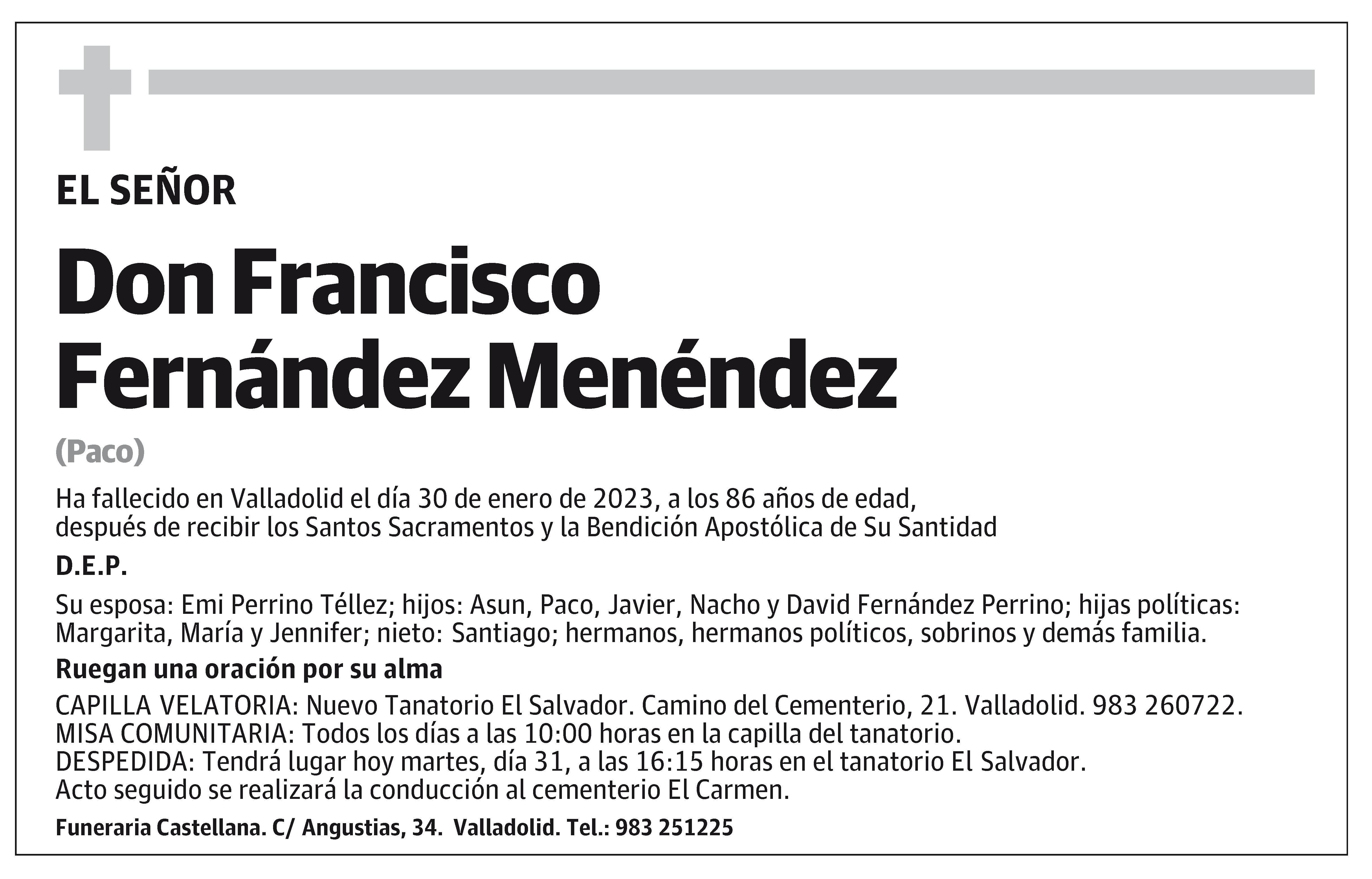 Francisco Fernández Menéndez