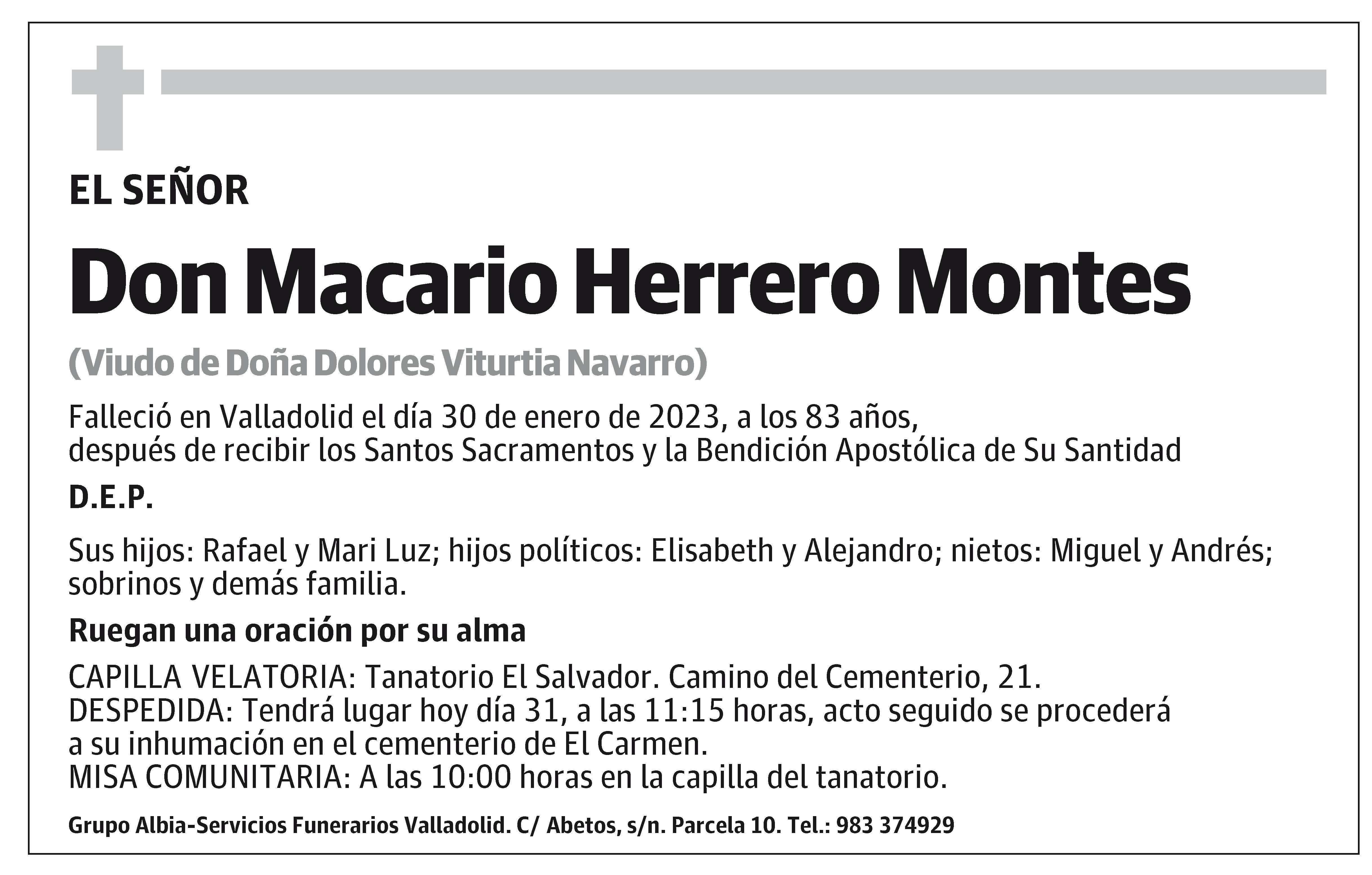 Macario Herrero Montes