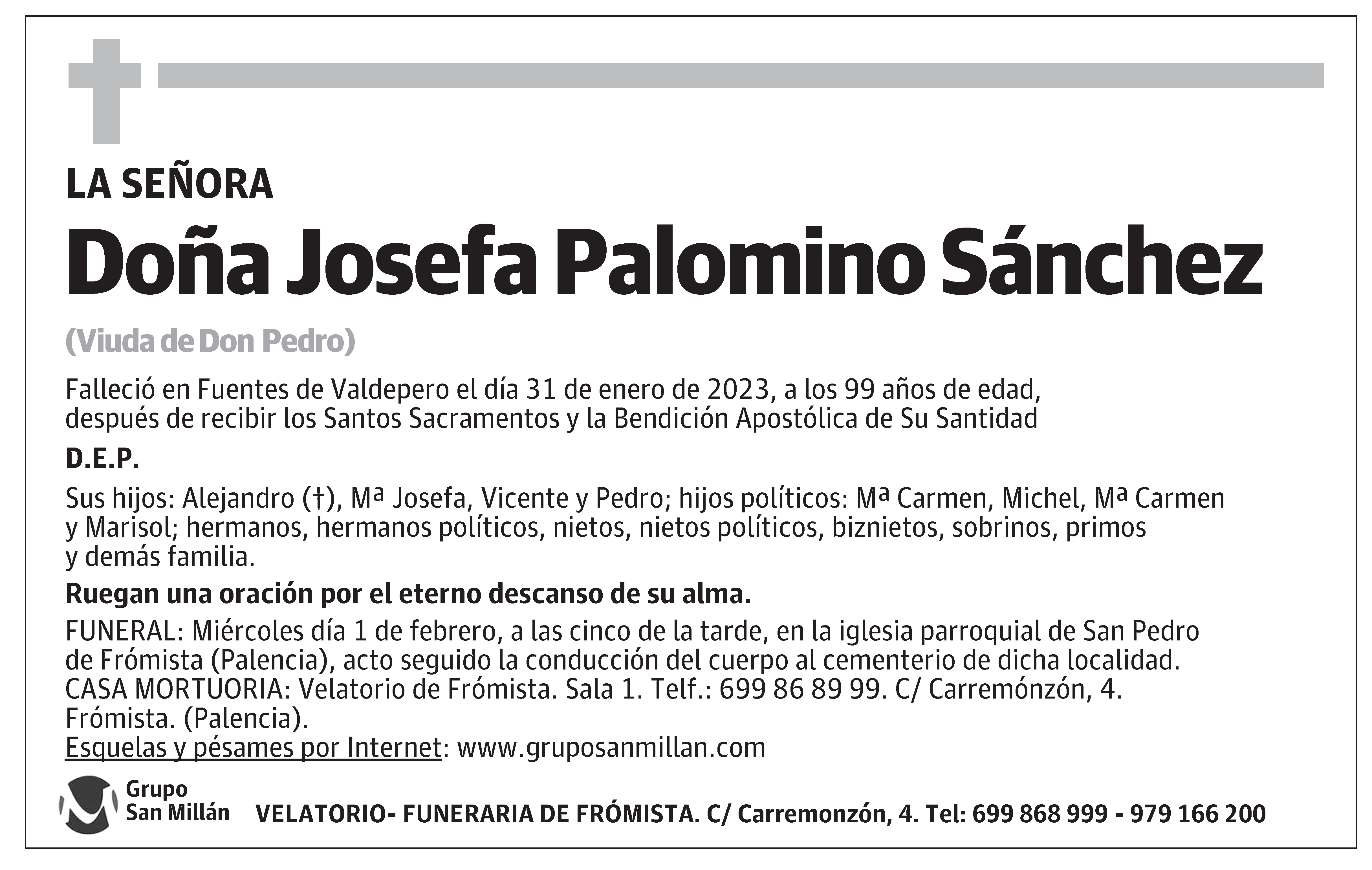 Josefa Palomino Sánchez