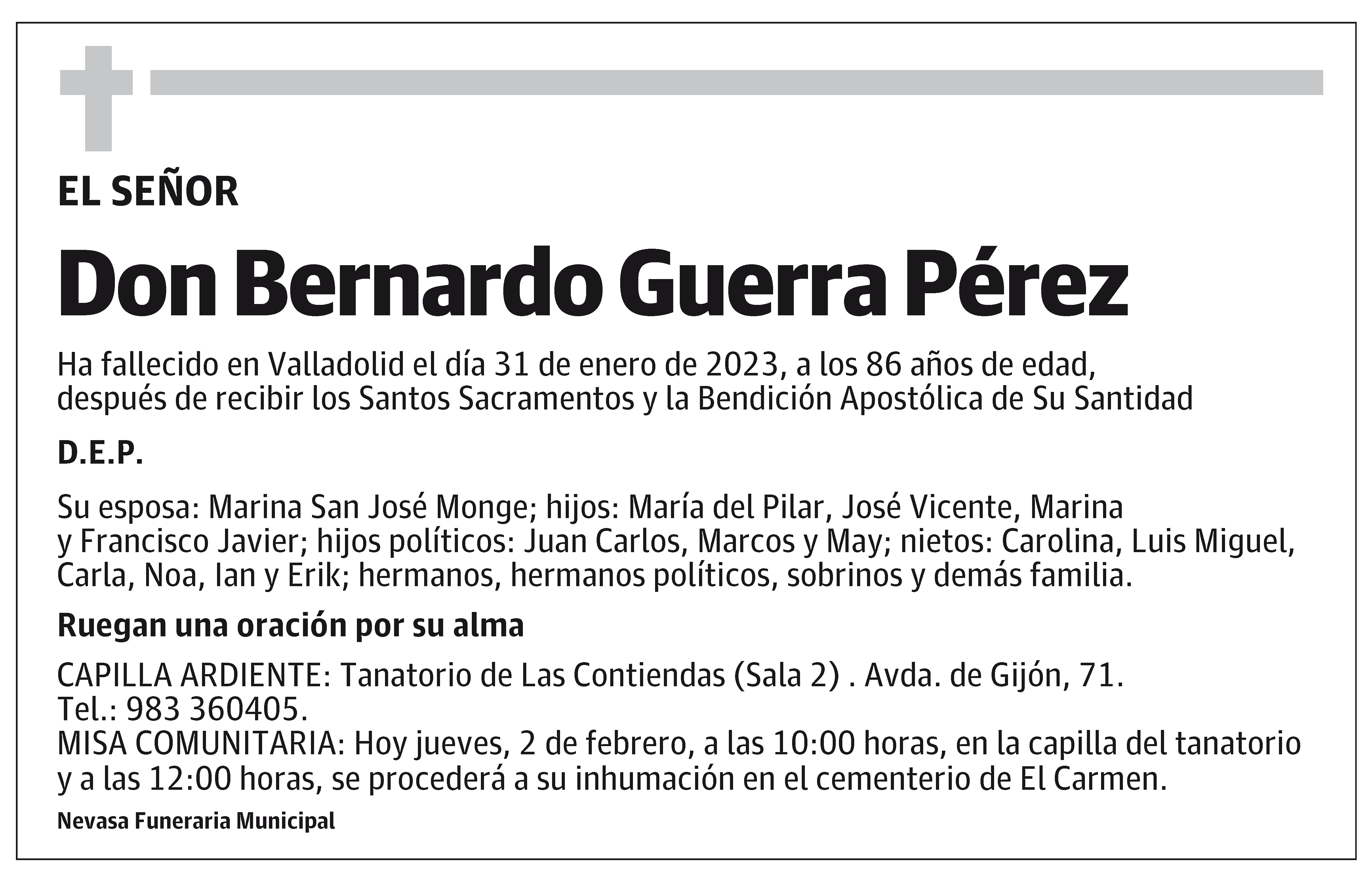 Bernardo Guerra Pérez