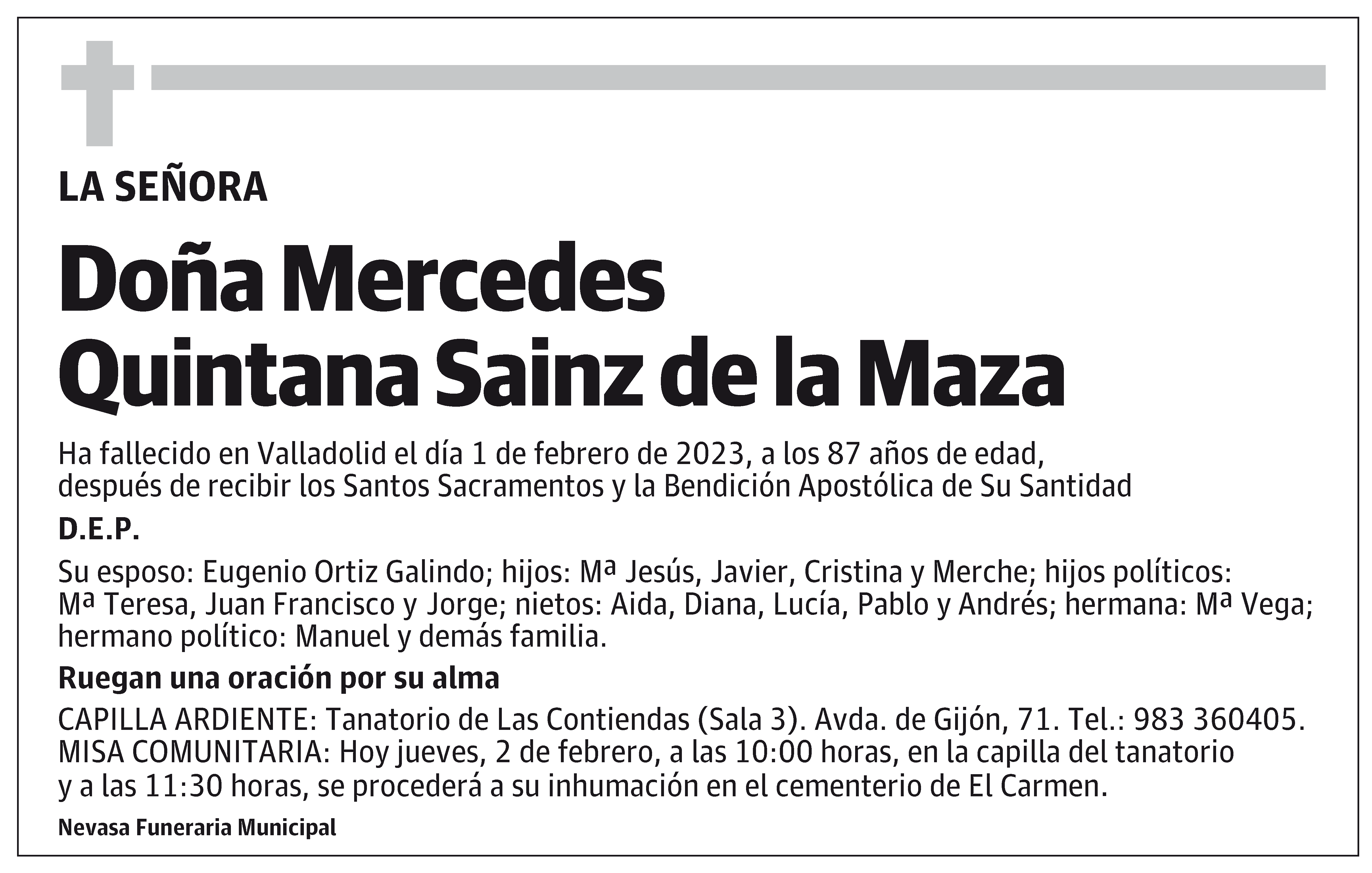 Mercedes Quintana Sainz de la Maza
