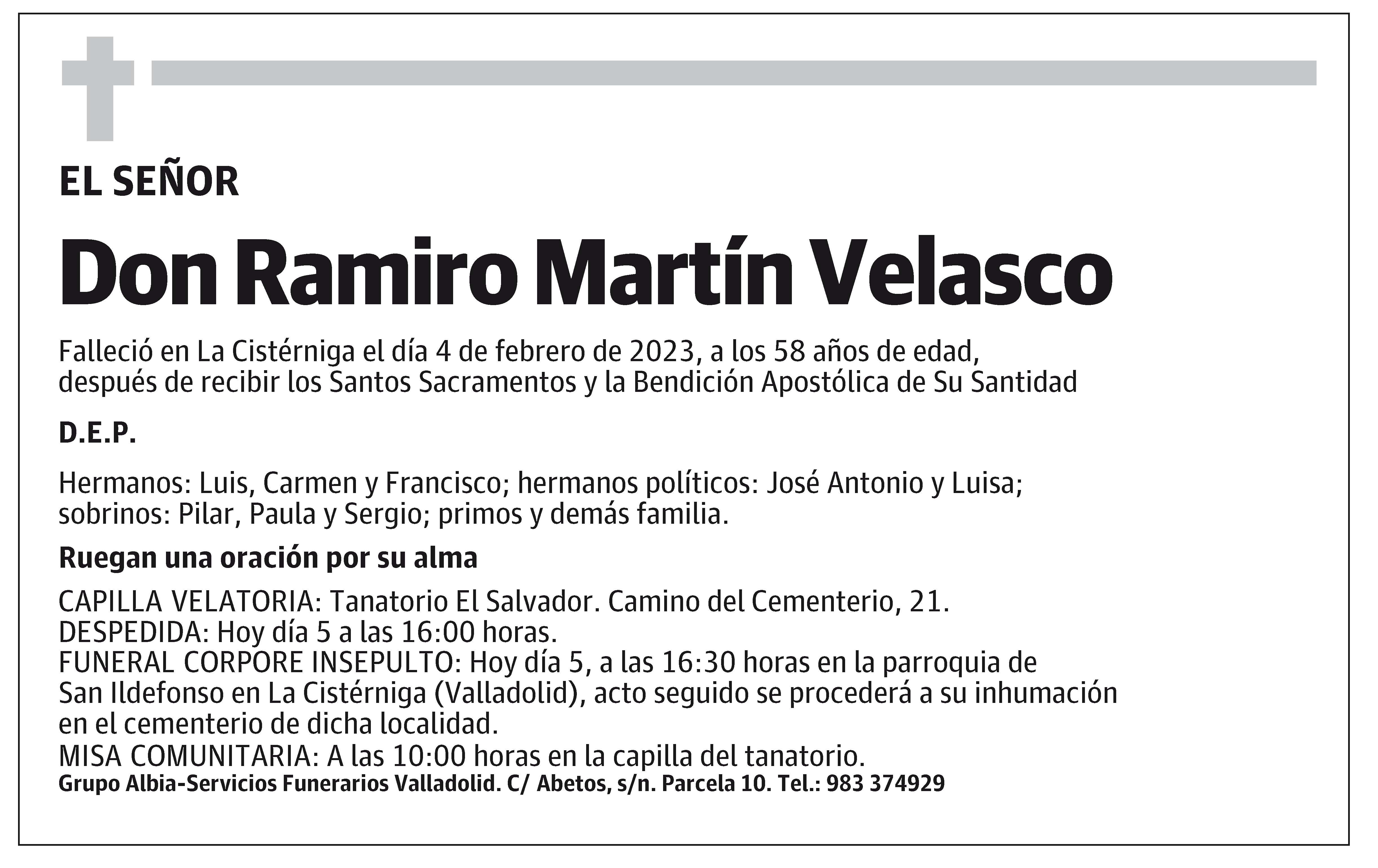 Ramiro Martín Velasco