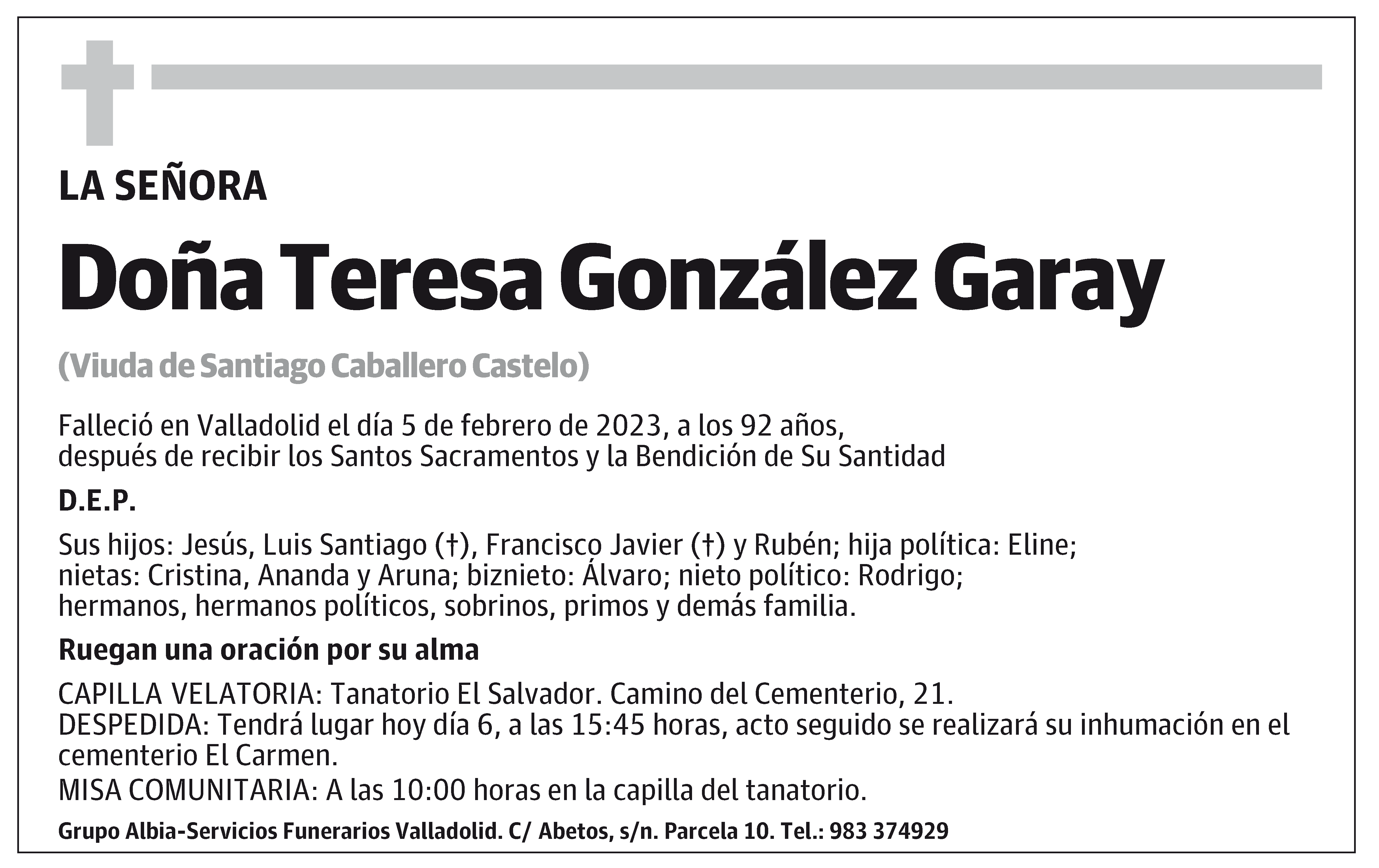 Teresa González Garay
