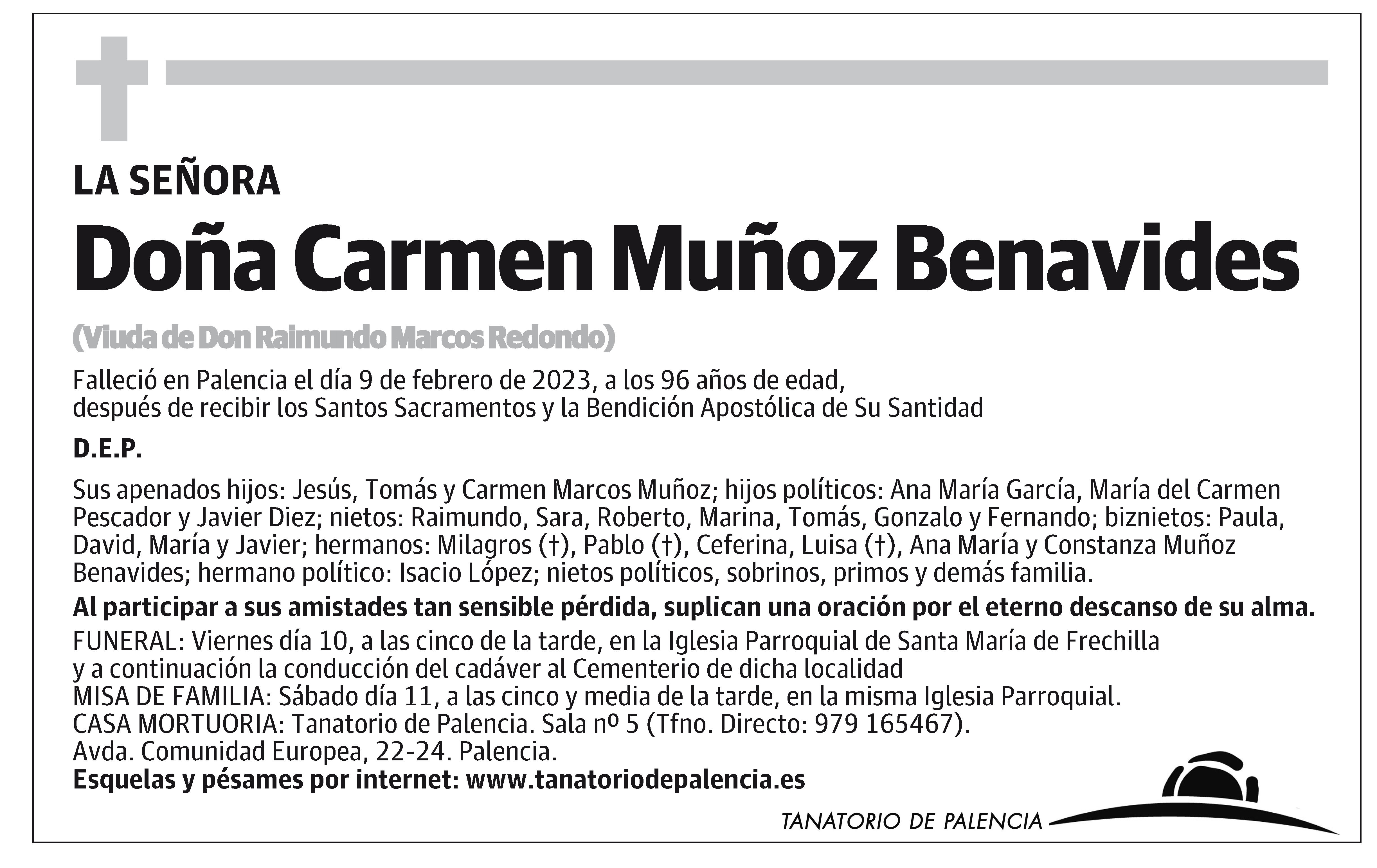 Carmen Muñoz Benavides