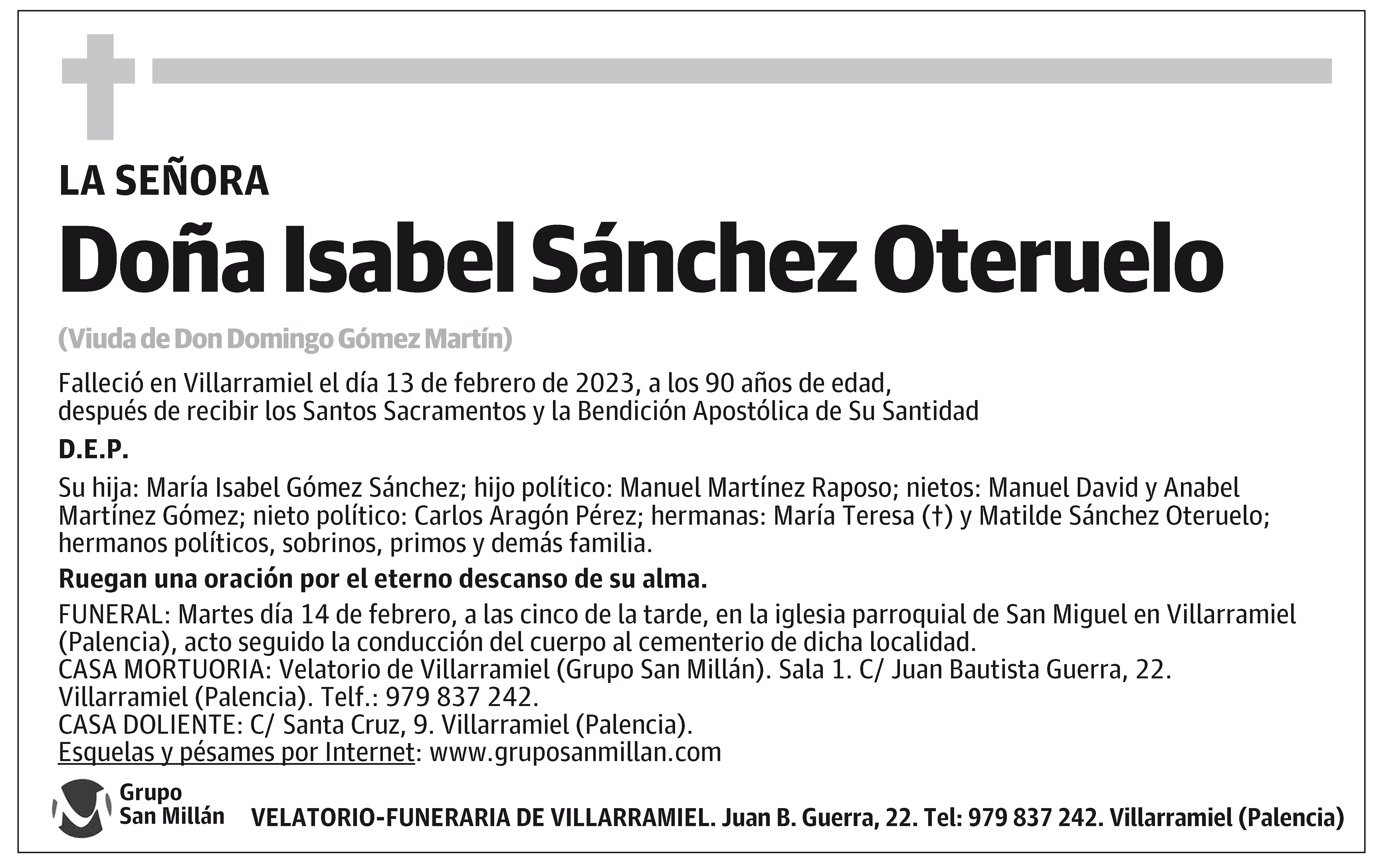 Isabel Sánchez Oteruelo