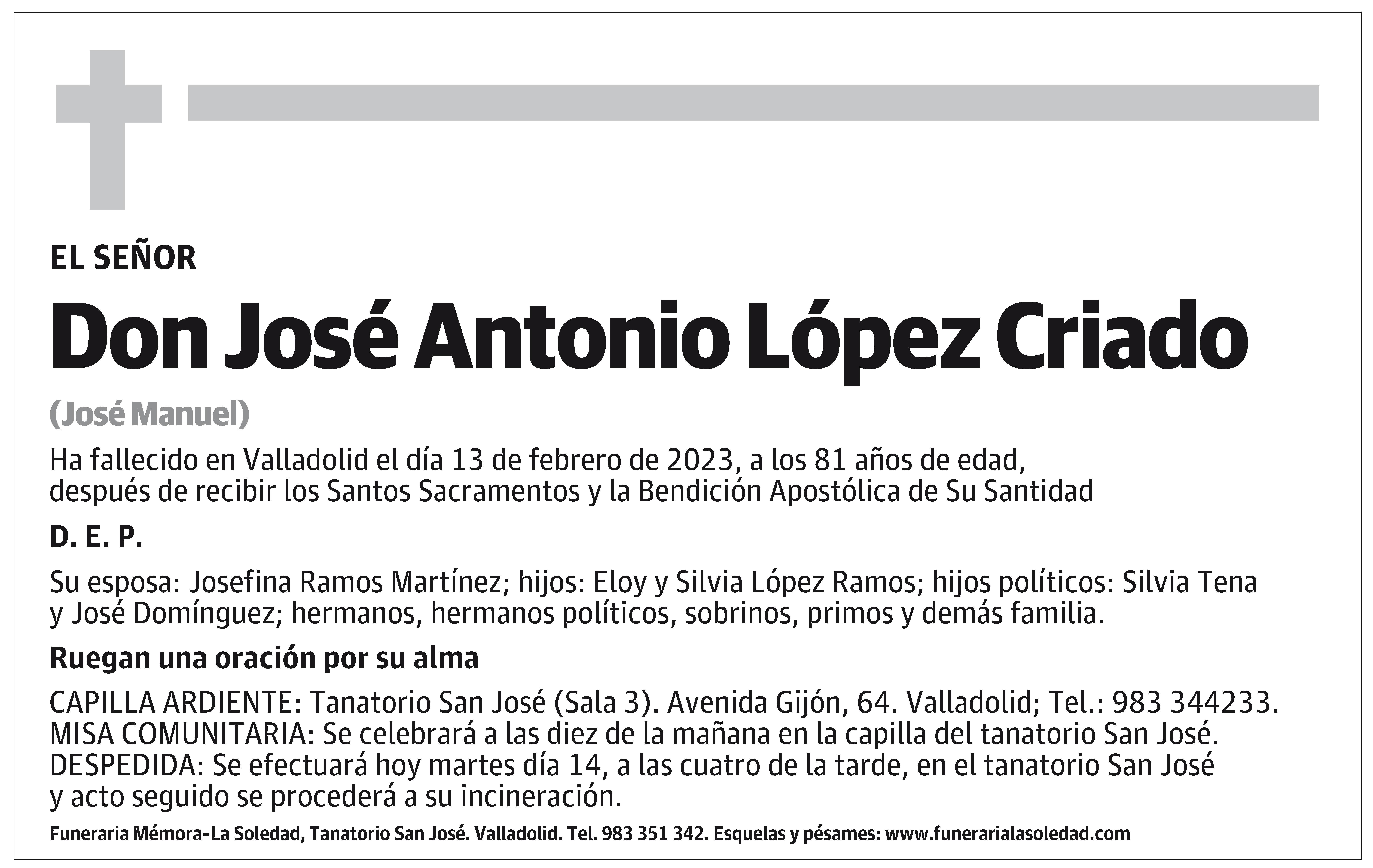José Antonio López Criado