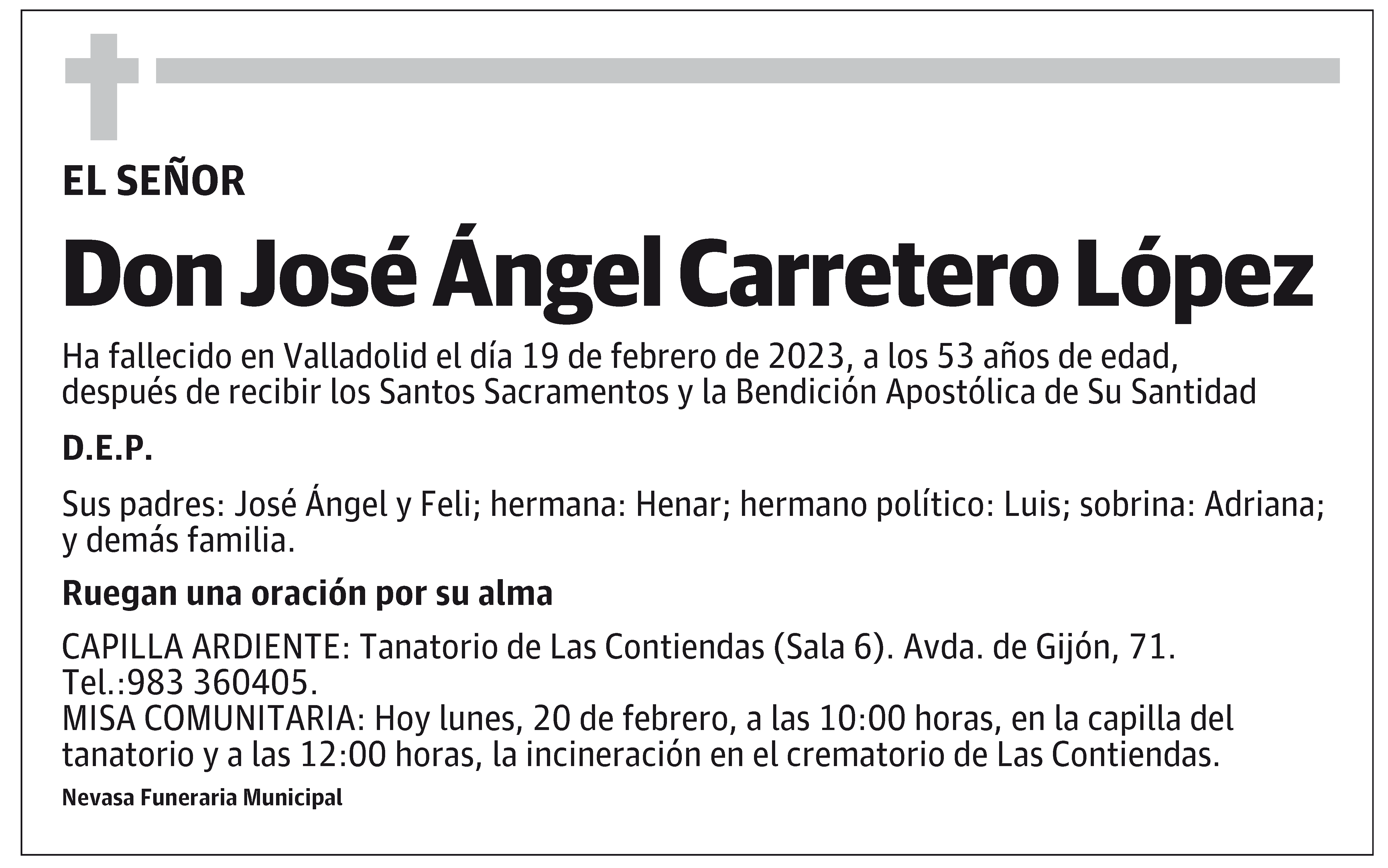 José Ángel Carretero López