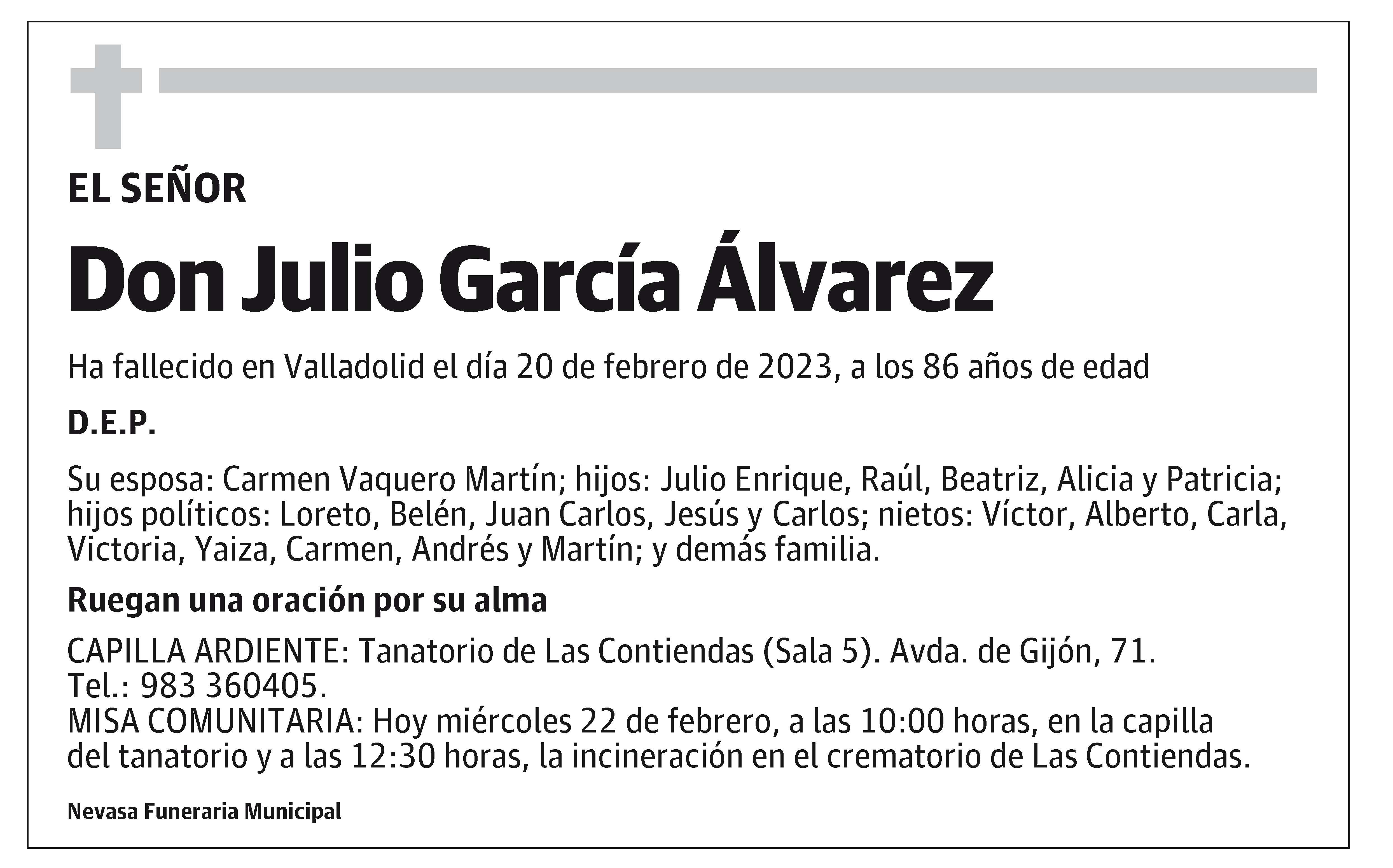 Julio García Álvarez
