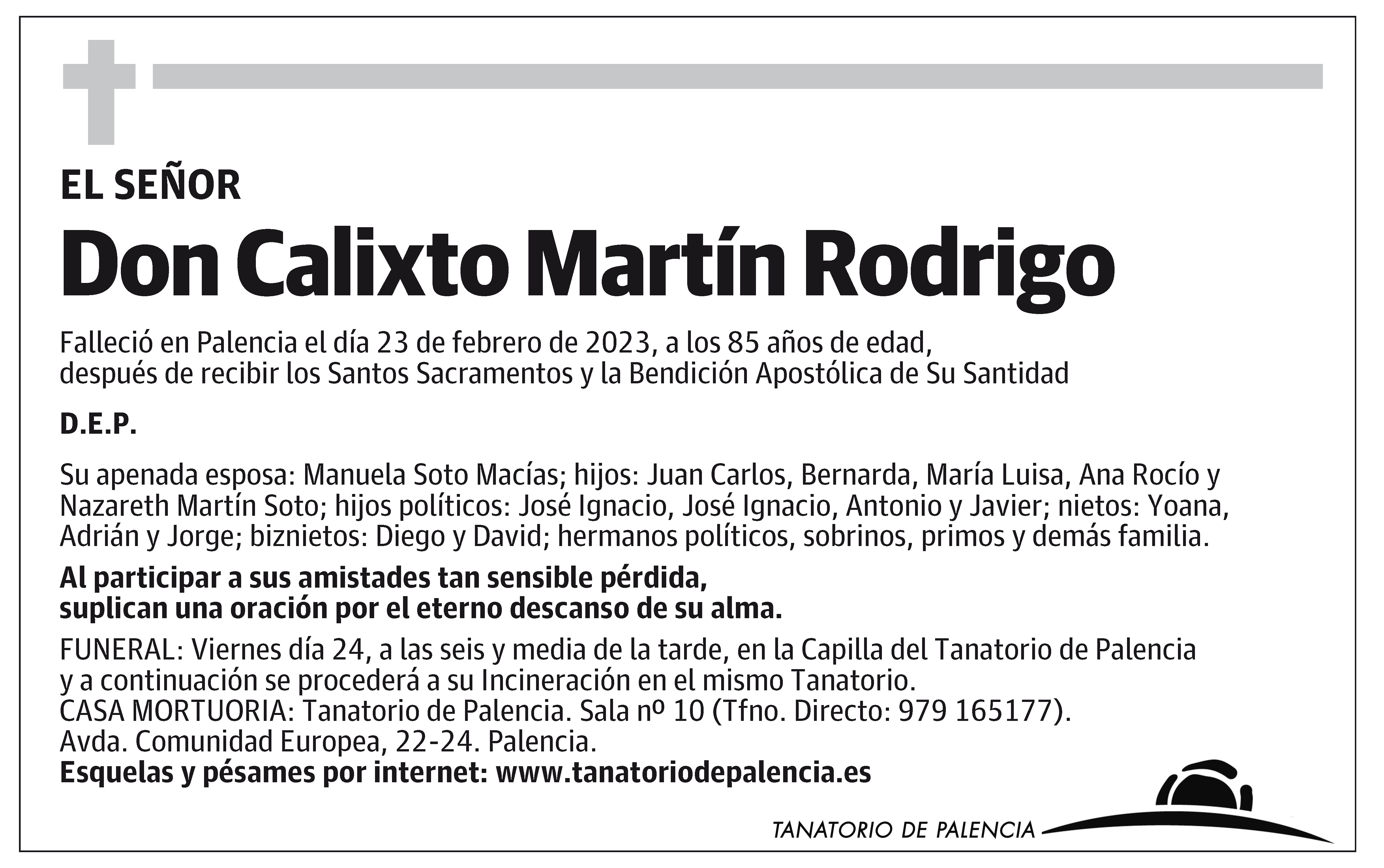 Calixto Martín Rodrigo