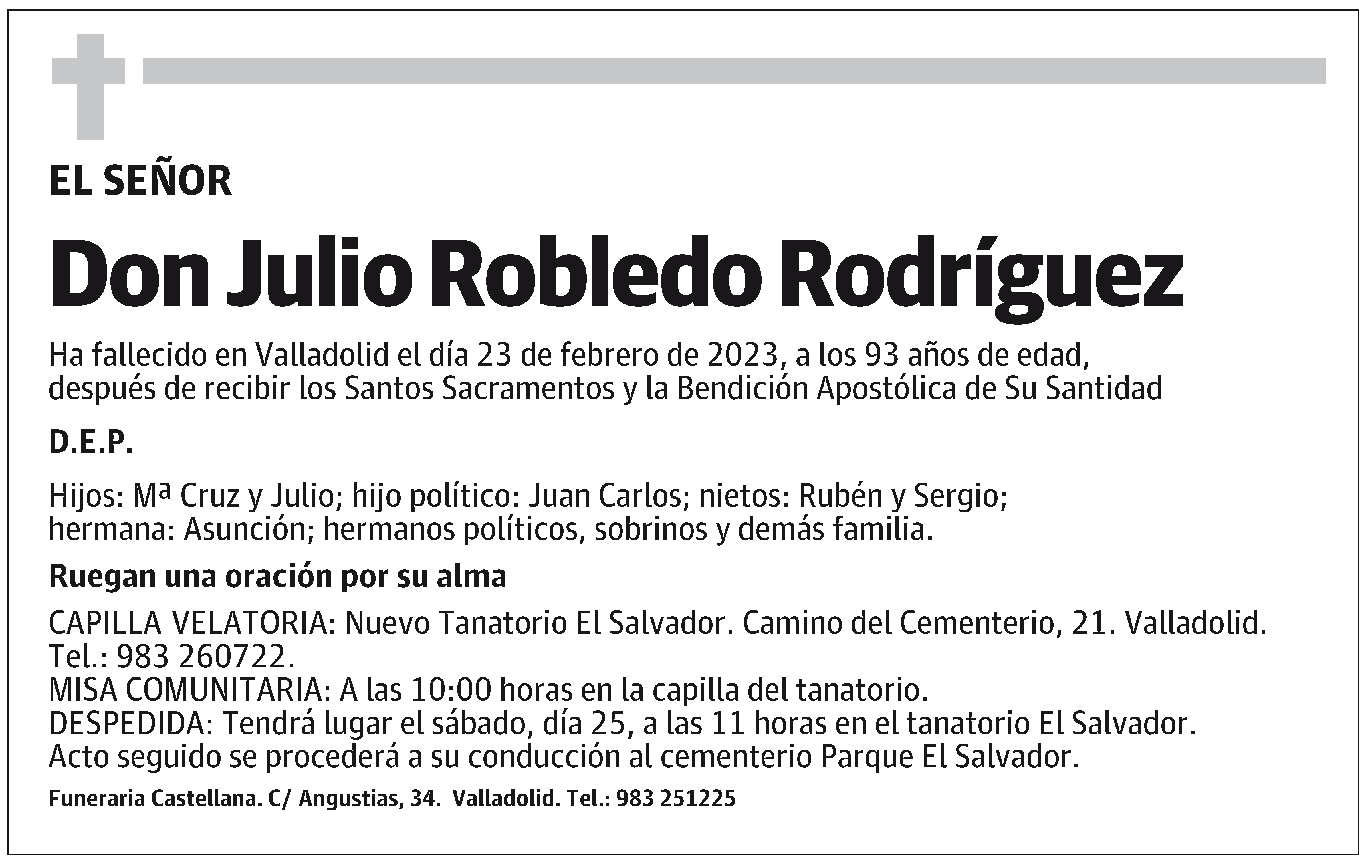 Julio Robledo Rodríguez