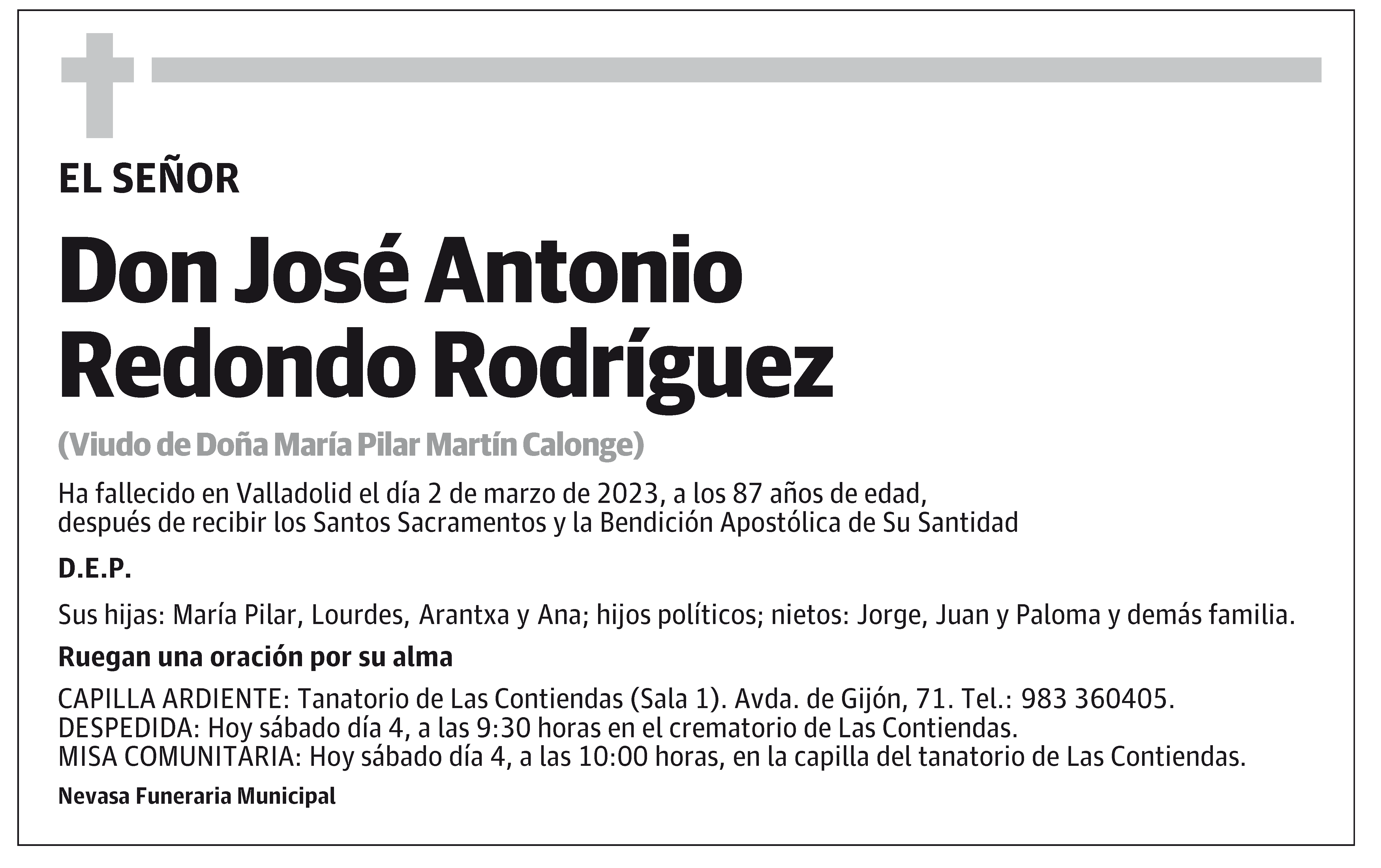 José Antonio Redondo Rodríguez
