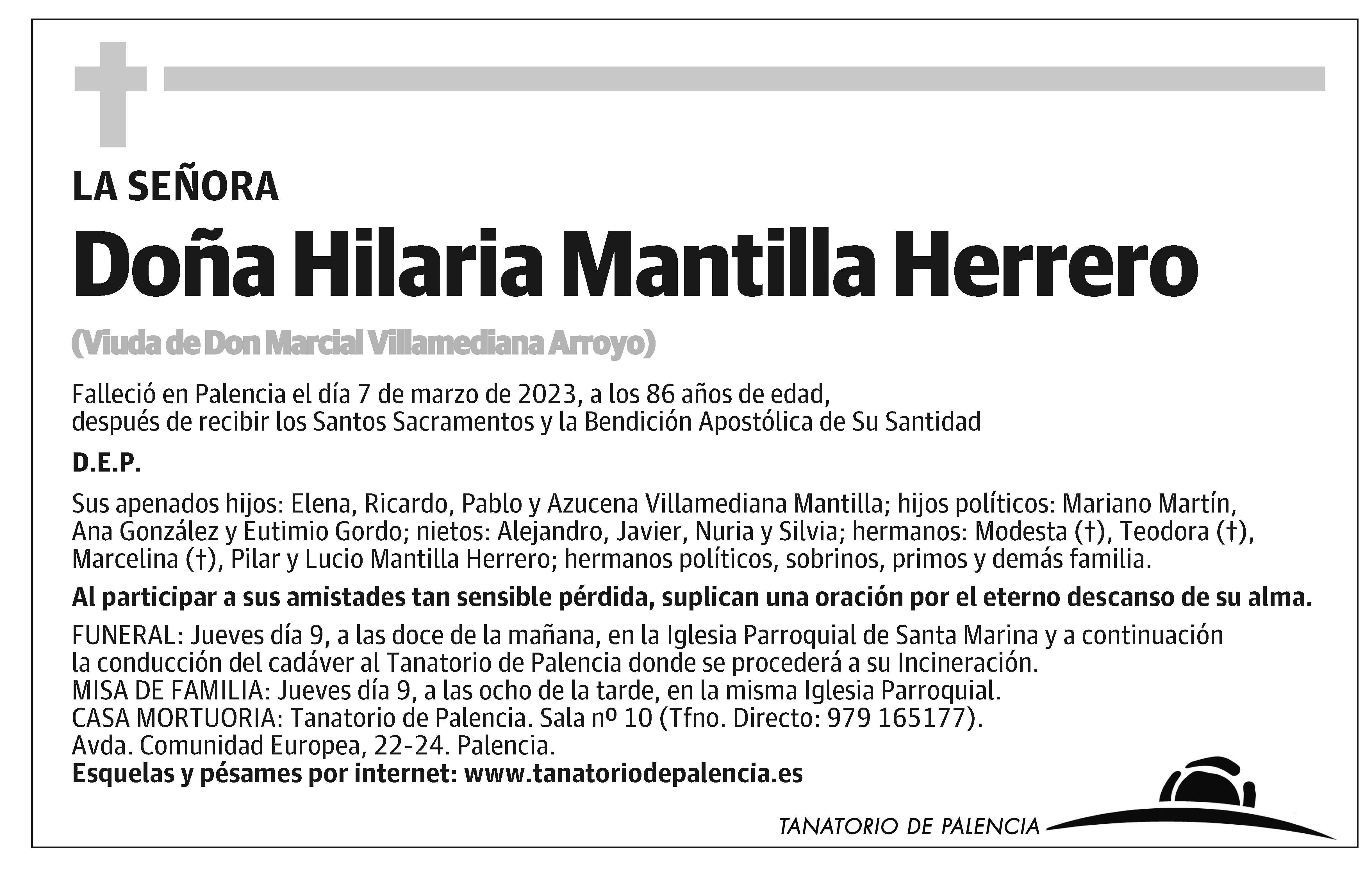 Hilaria Mantilla Herrero