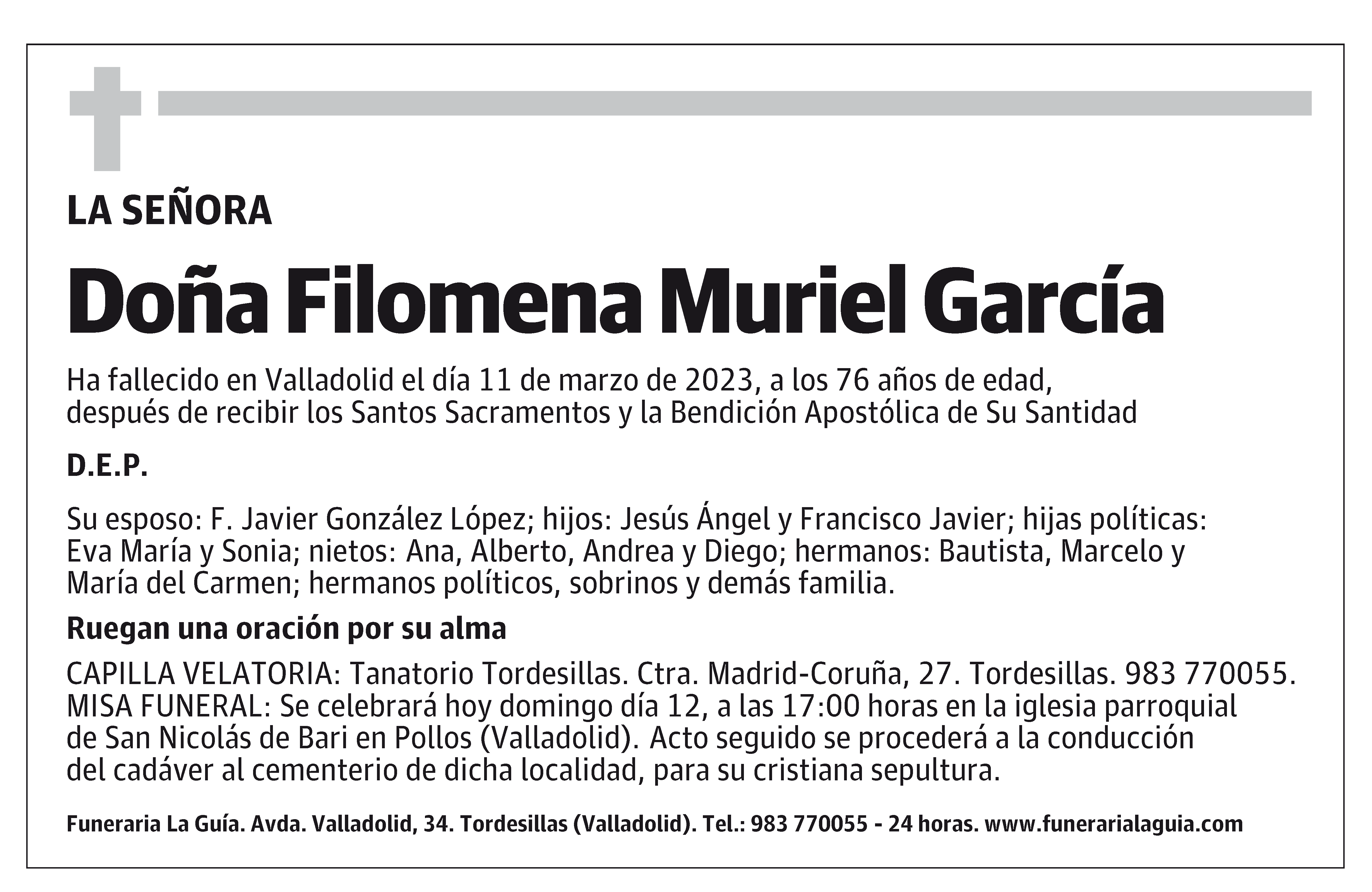 Filomena Muriel García