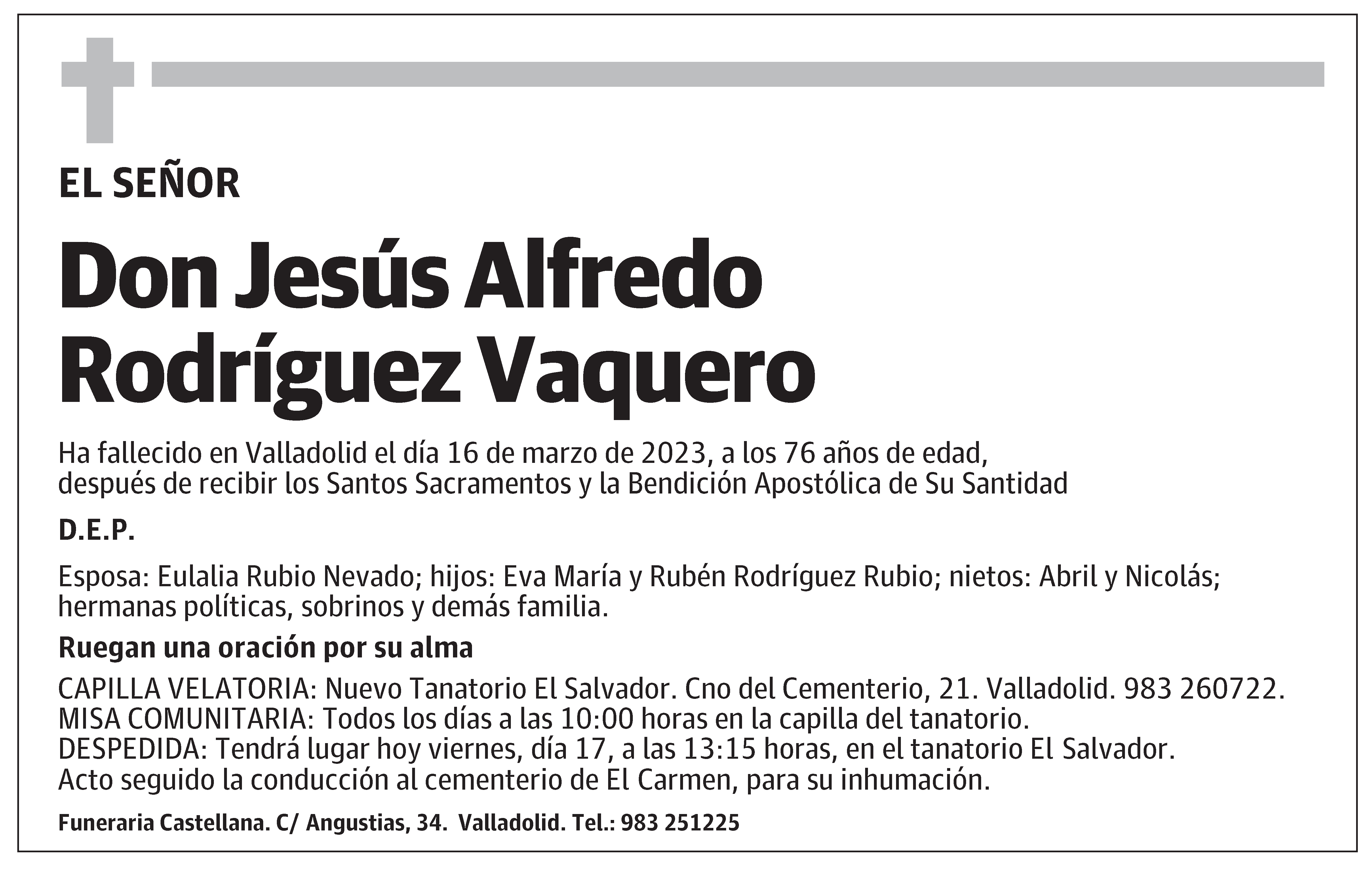Jesús Alfredo Rodríguez Vaquero