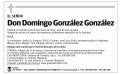 Domingo González González