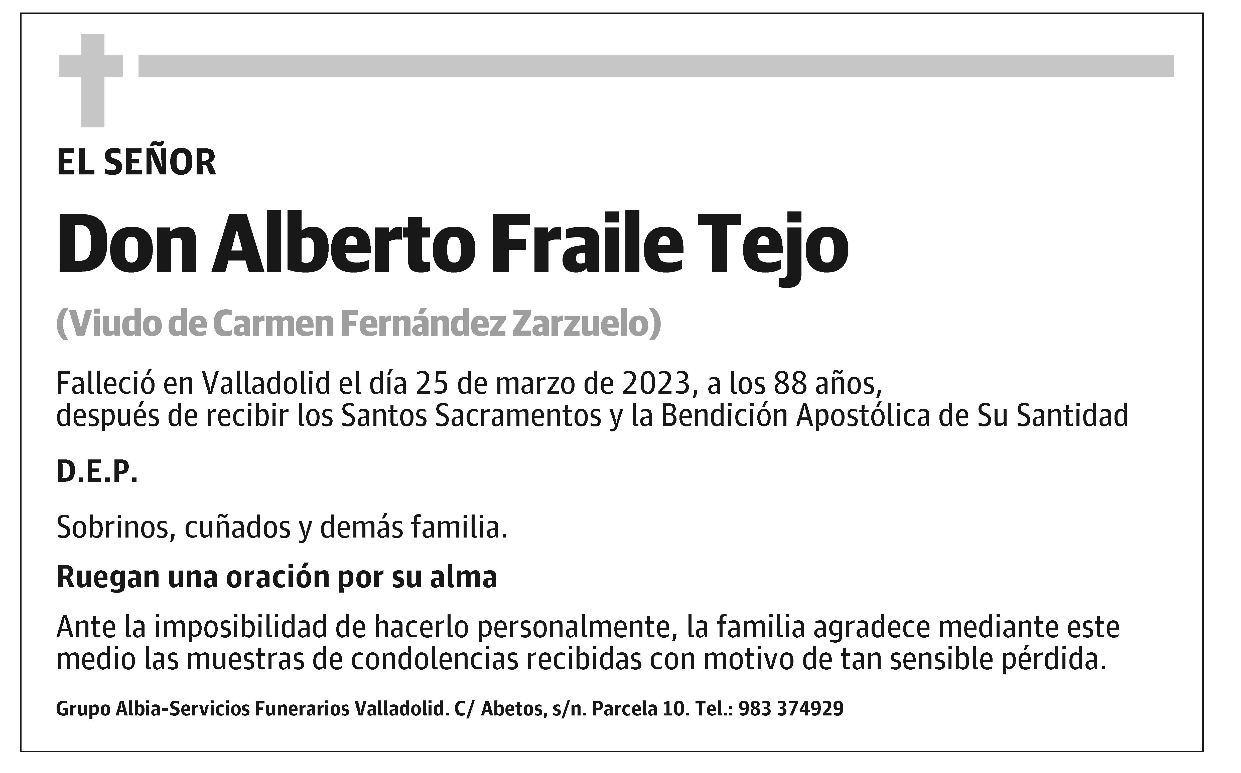 Alberto Fraile Tejo