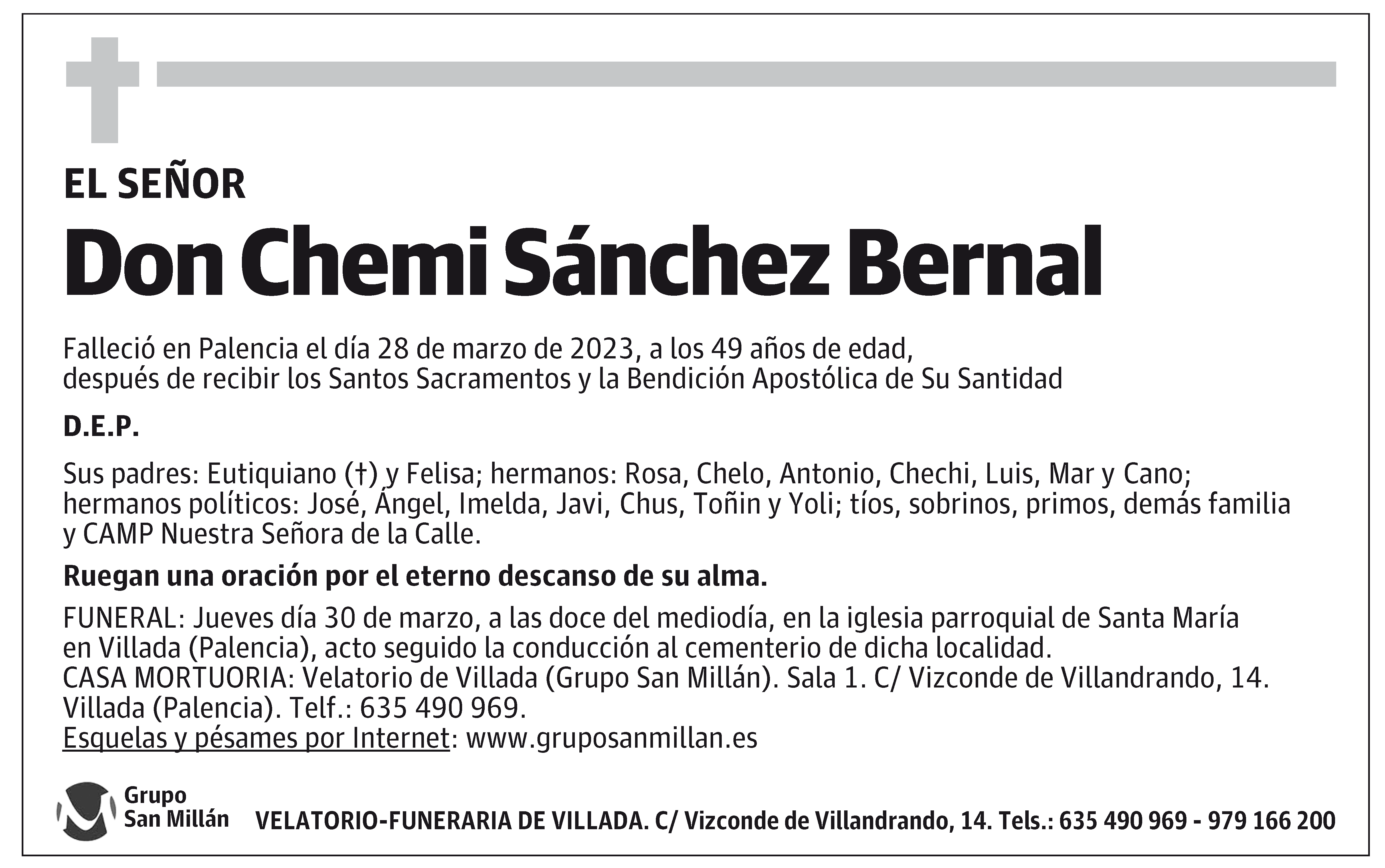 Chemi Sánchez Bernal