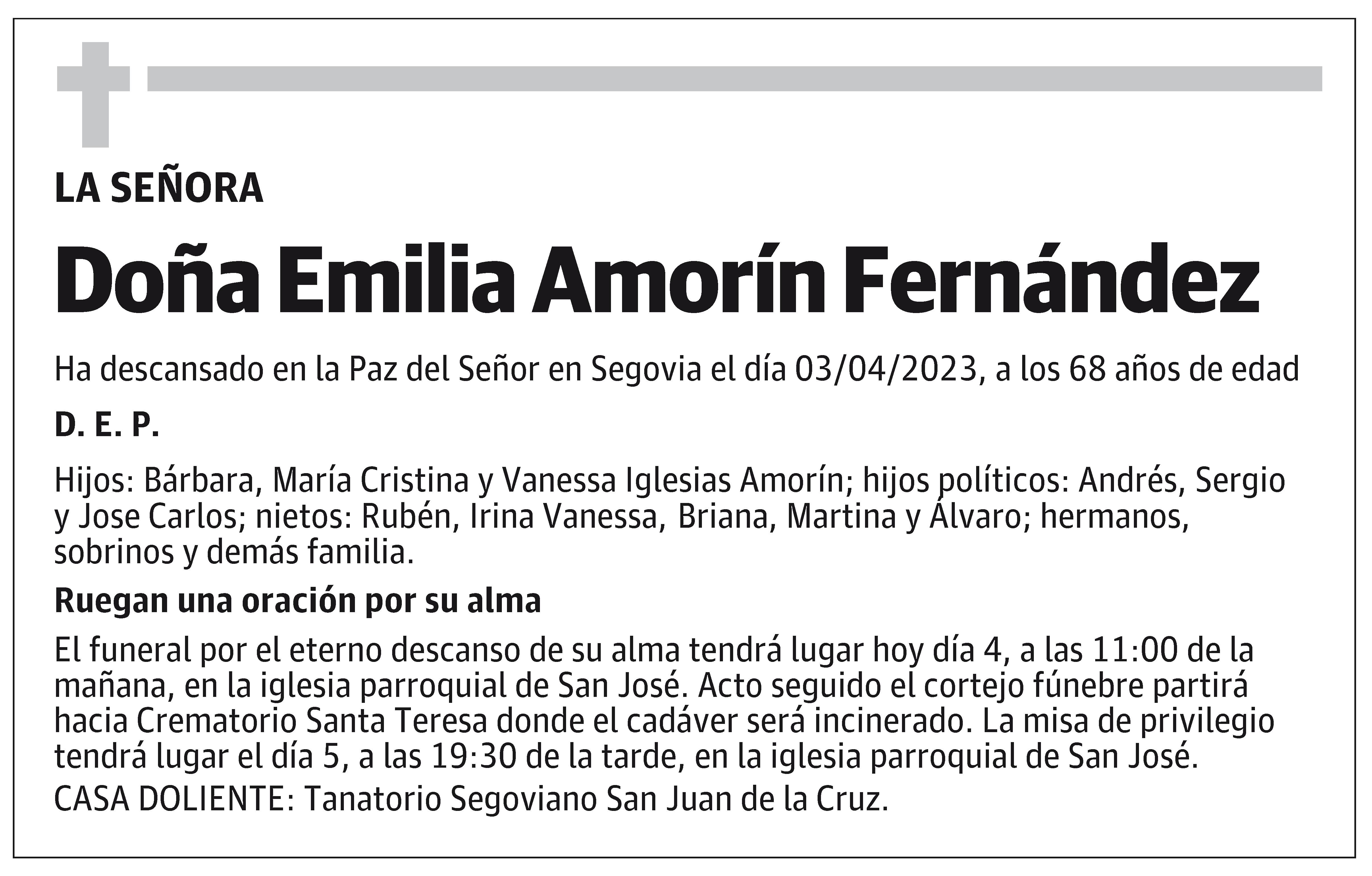 Emilia Amorín Fernández