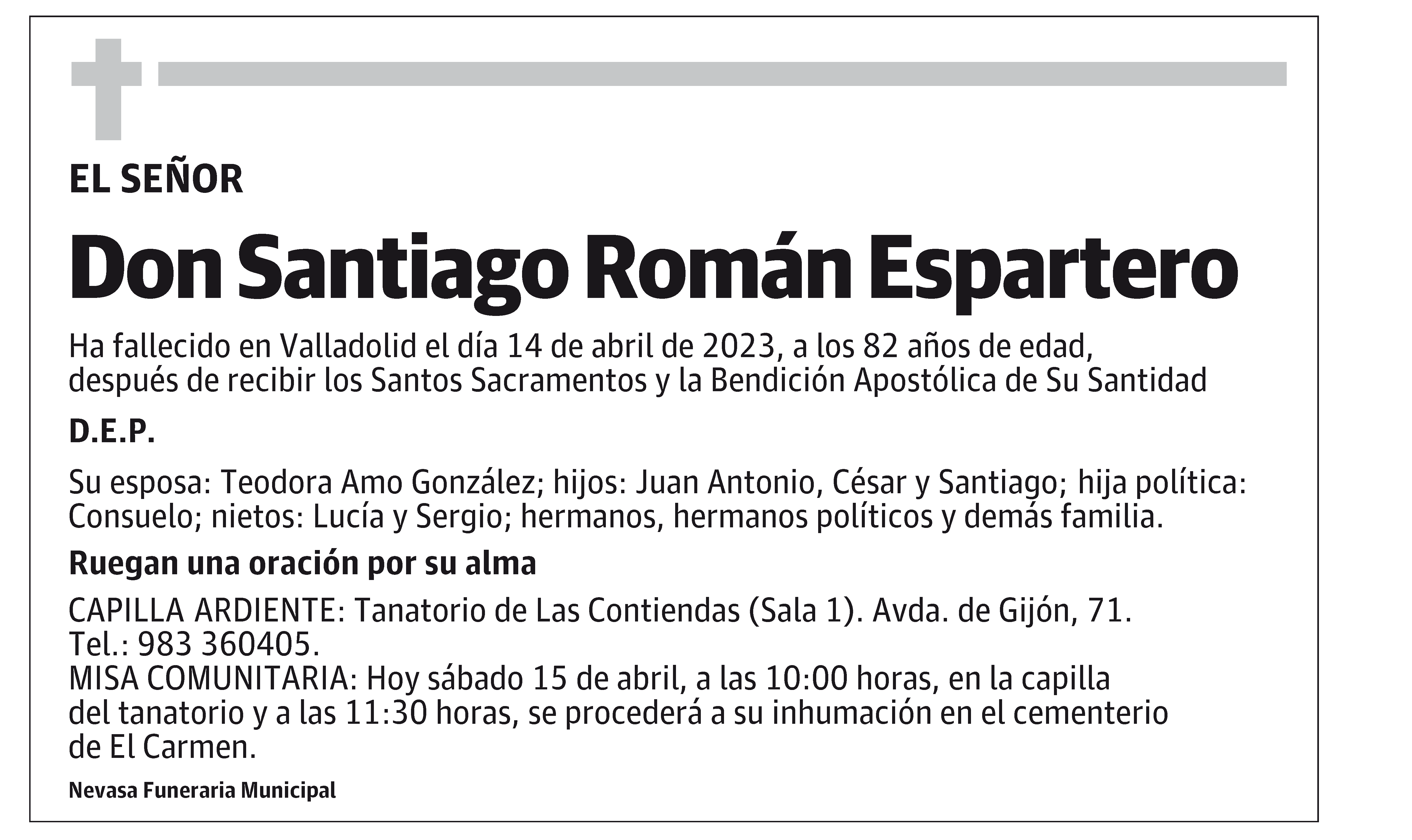 Santiago Román Espartero