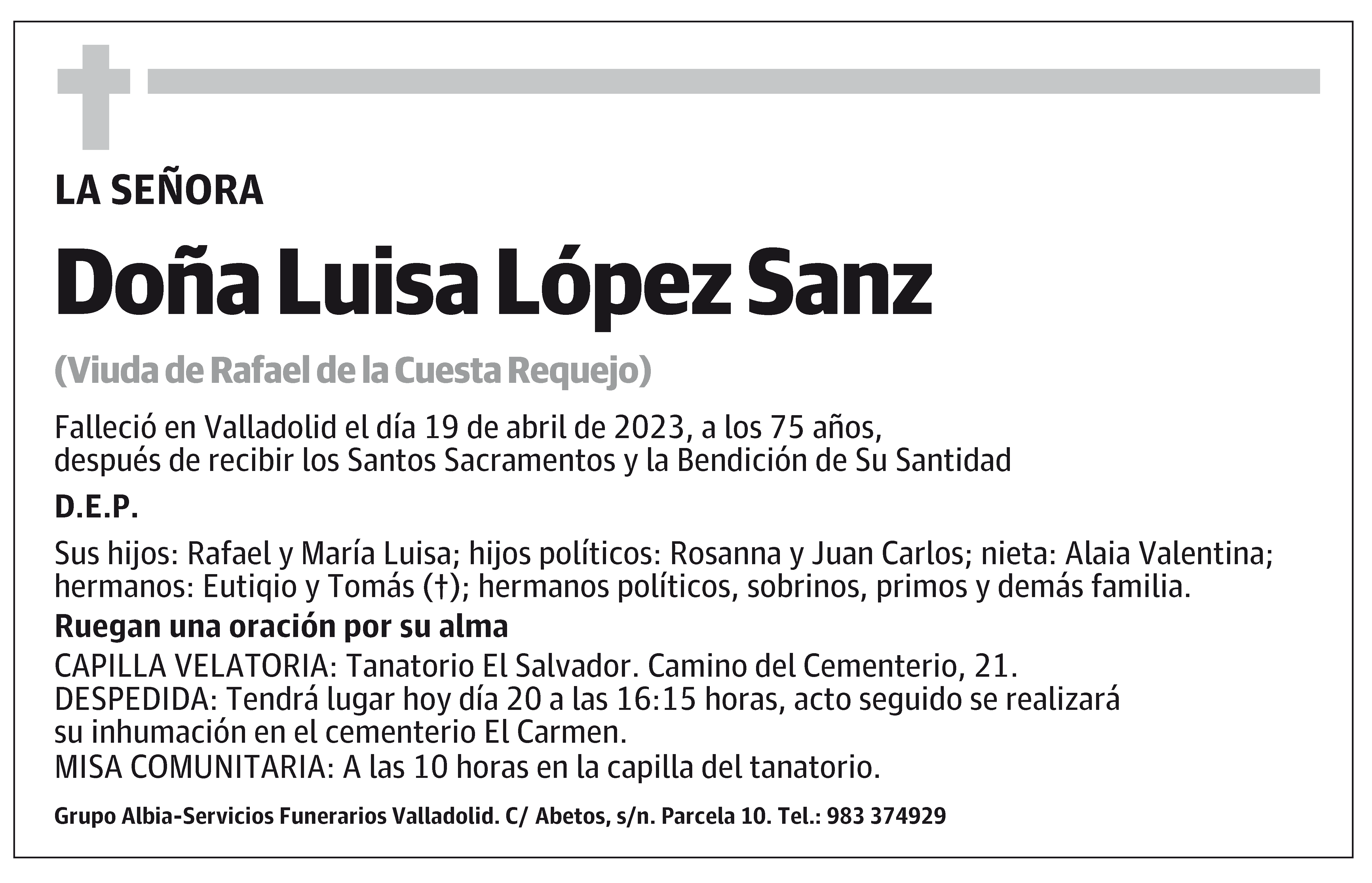 Luisa López Sanz