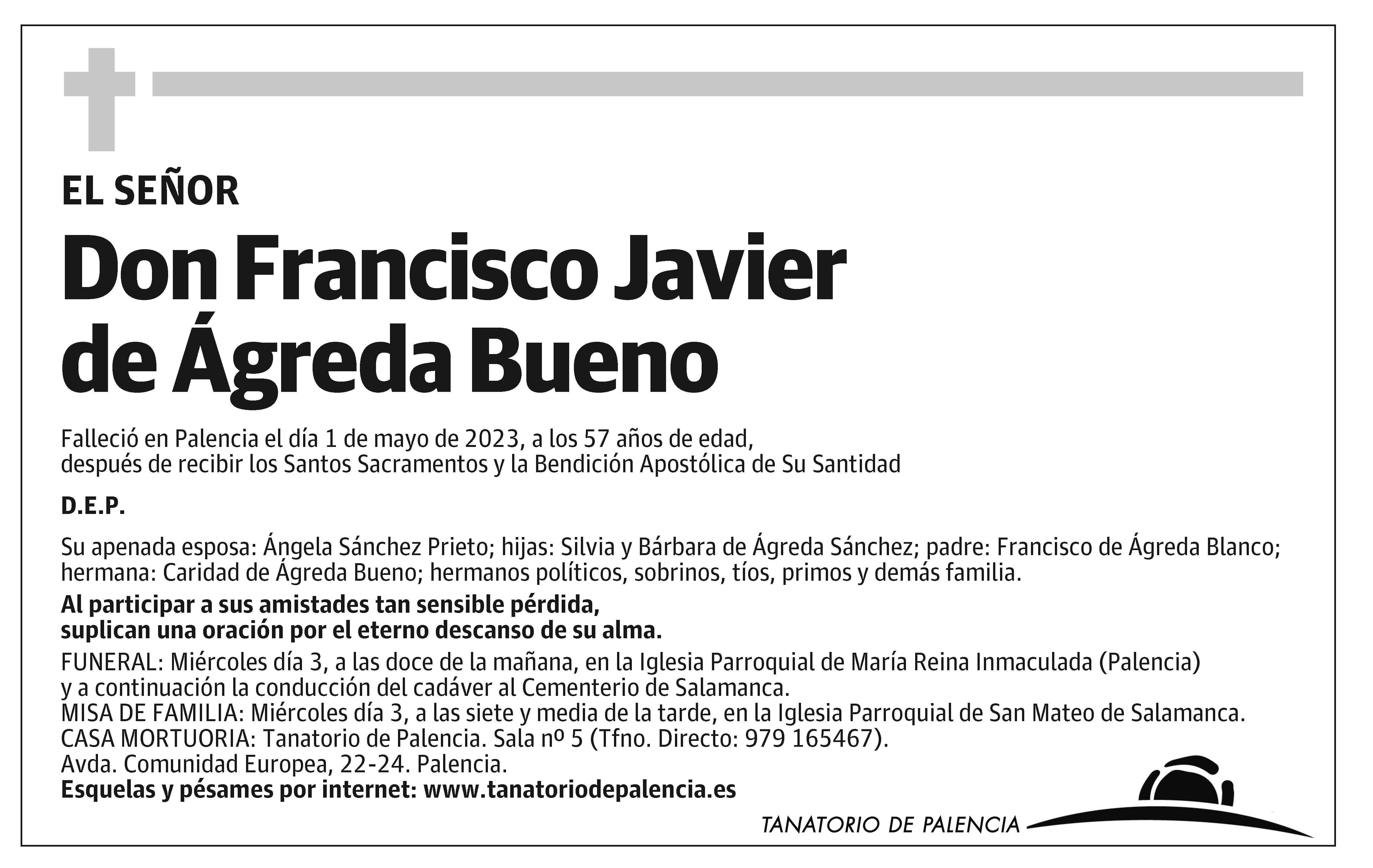 Francisco Javier de Ágreda Bueno