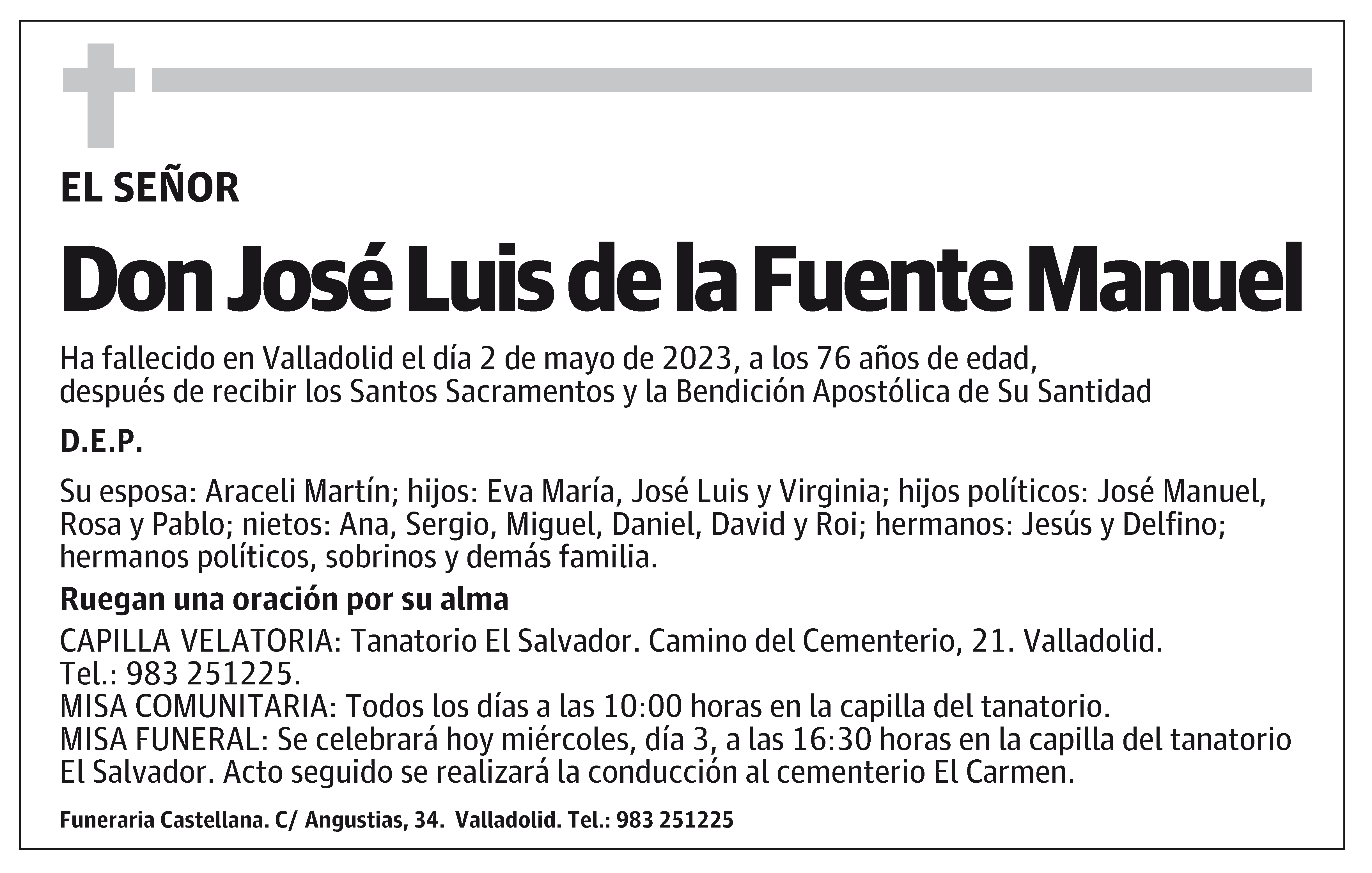 José Luis de la Fuente Manuel