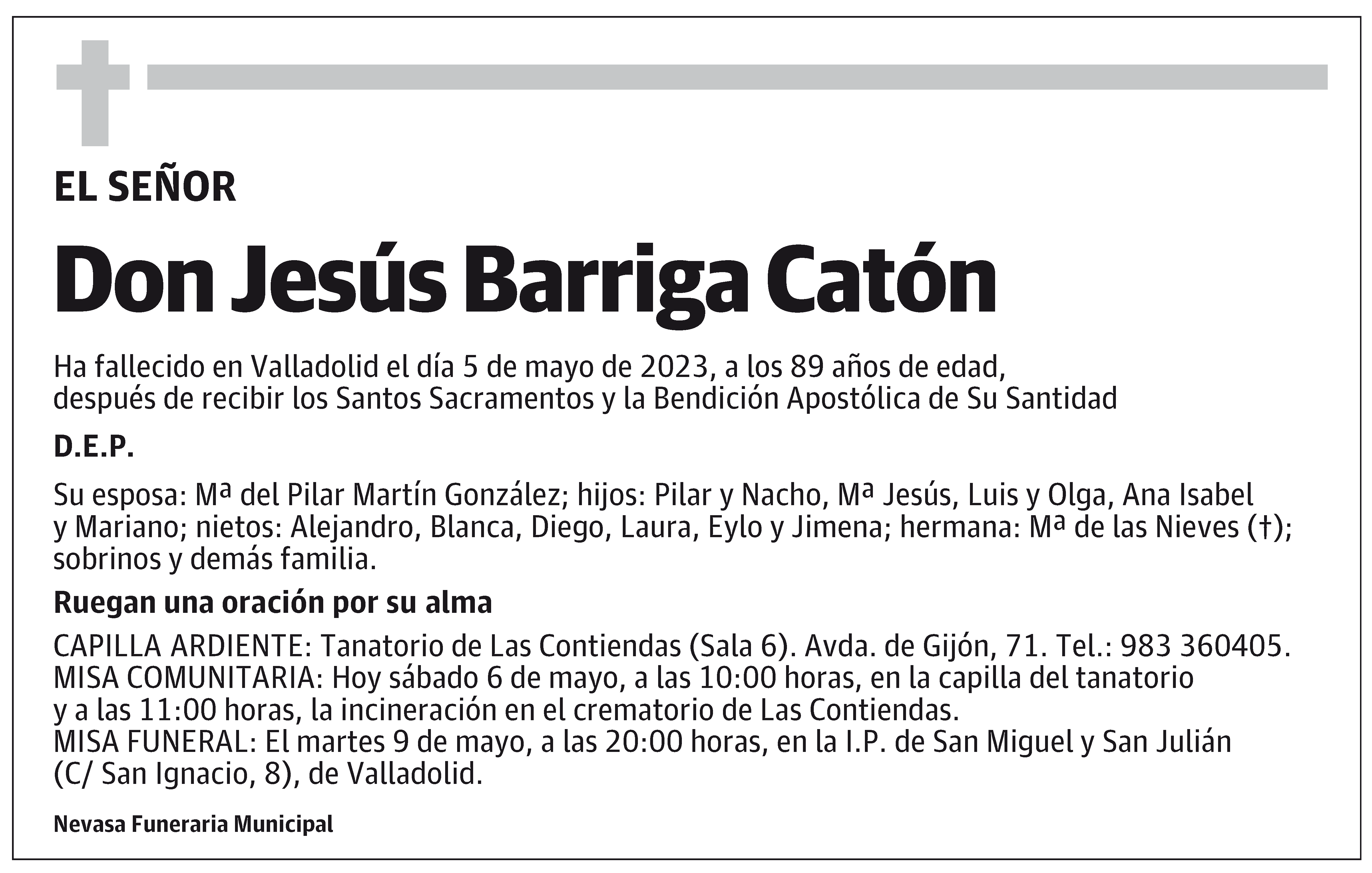 Jesús Barriga Catón