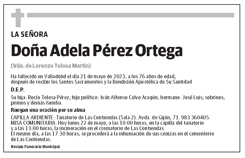 Adela Pérez Ortega