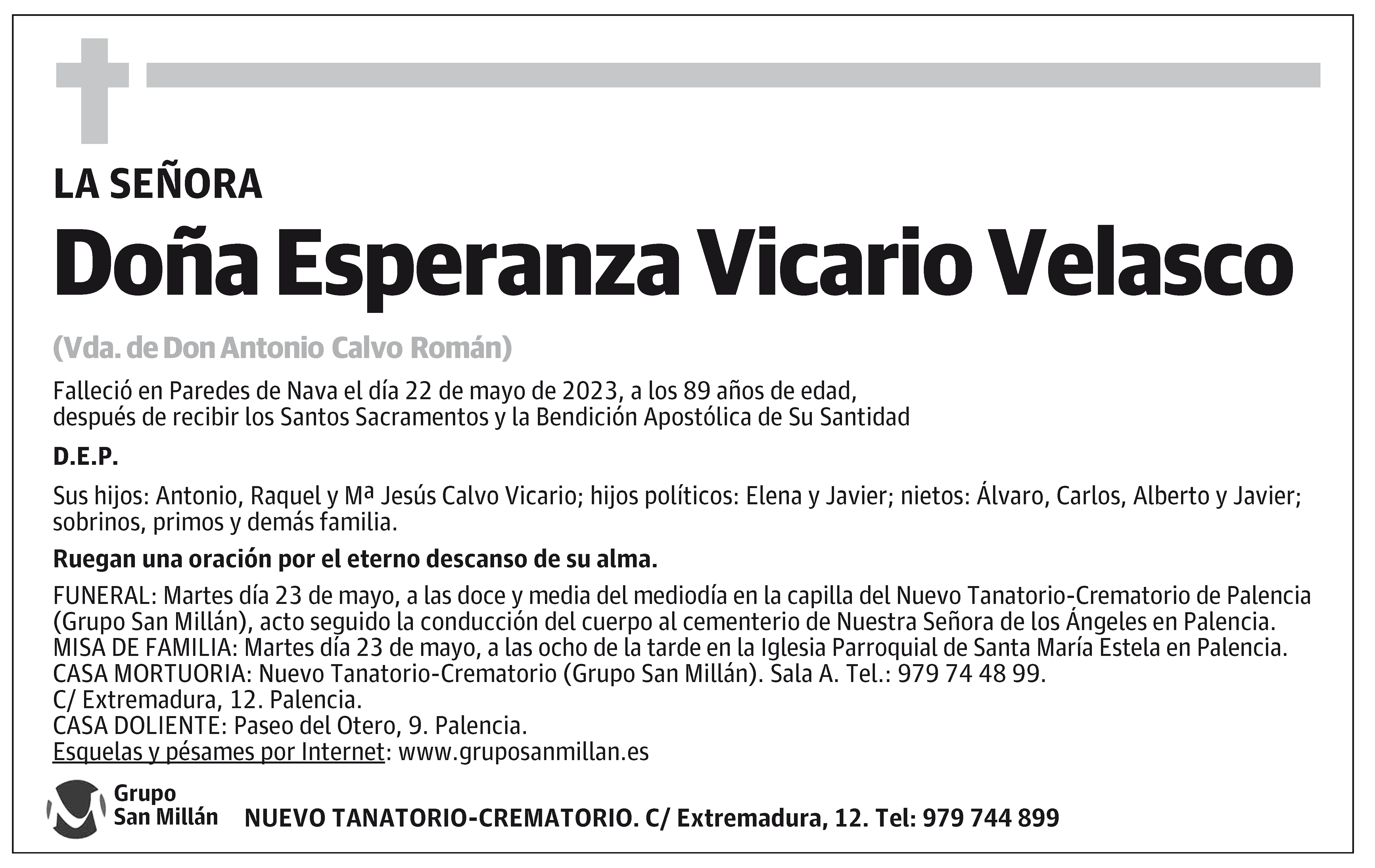 Esperanza Vicario Velasco