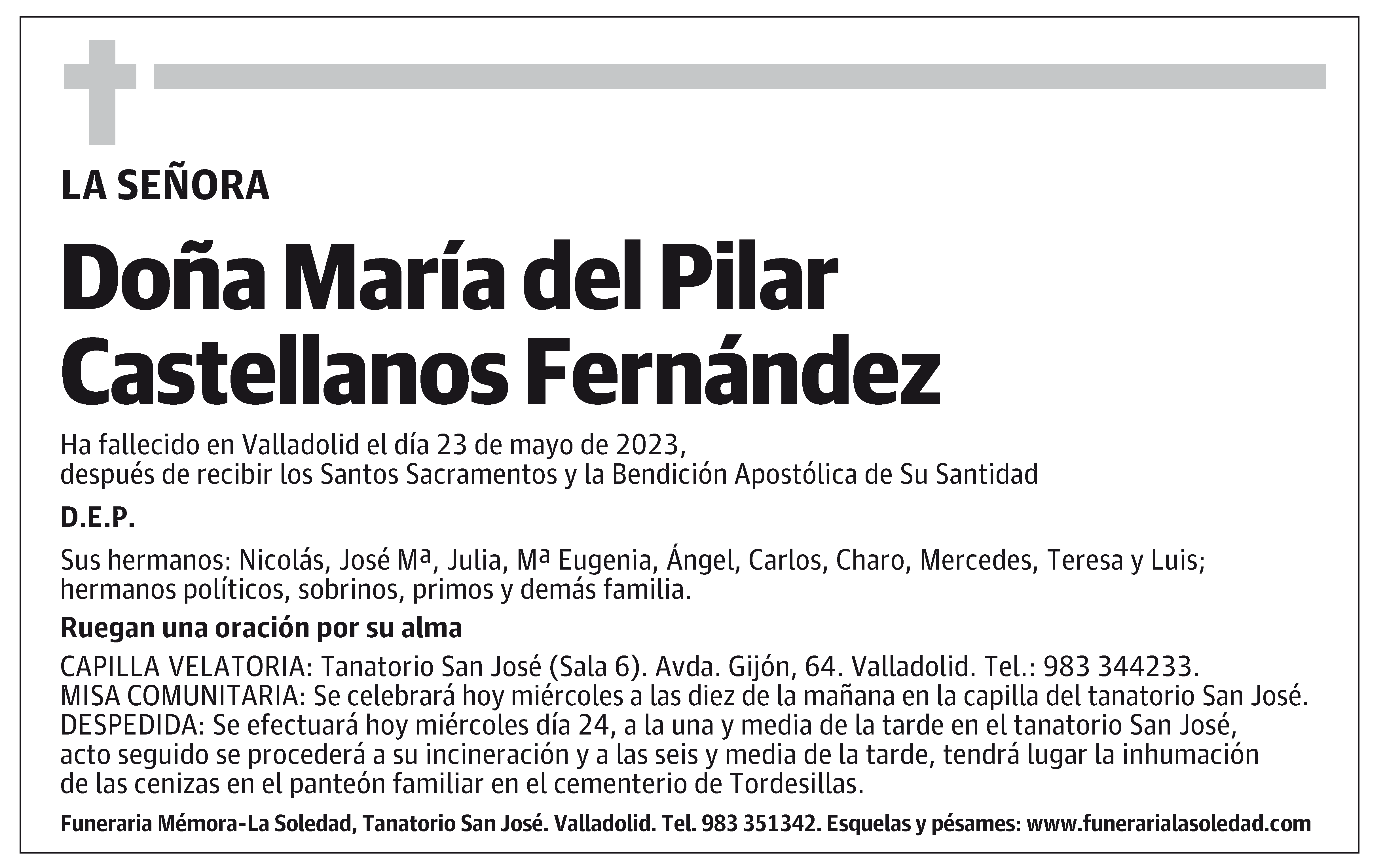 María del Pilar Castellanos Fernández