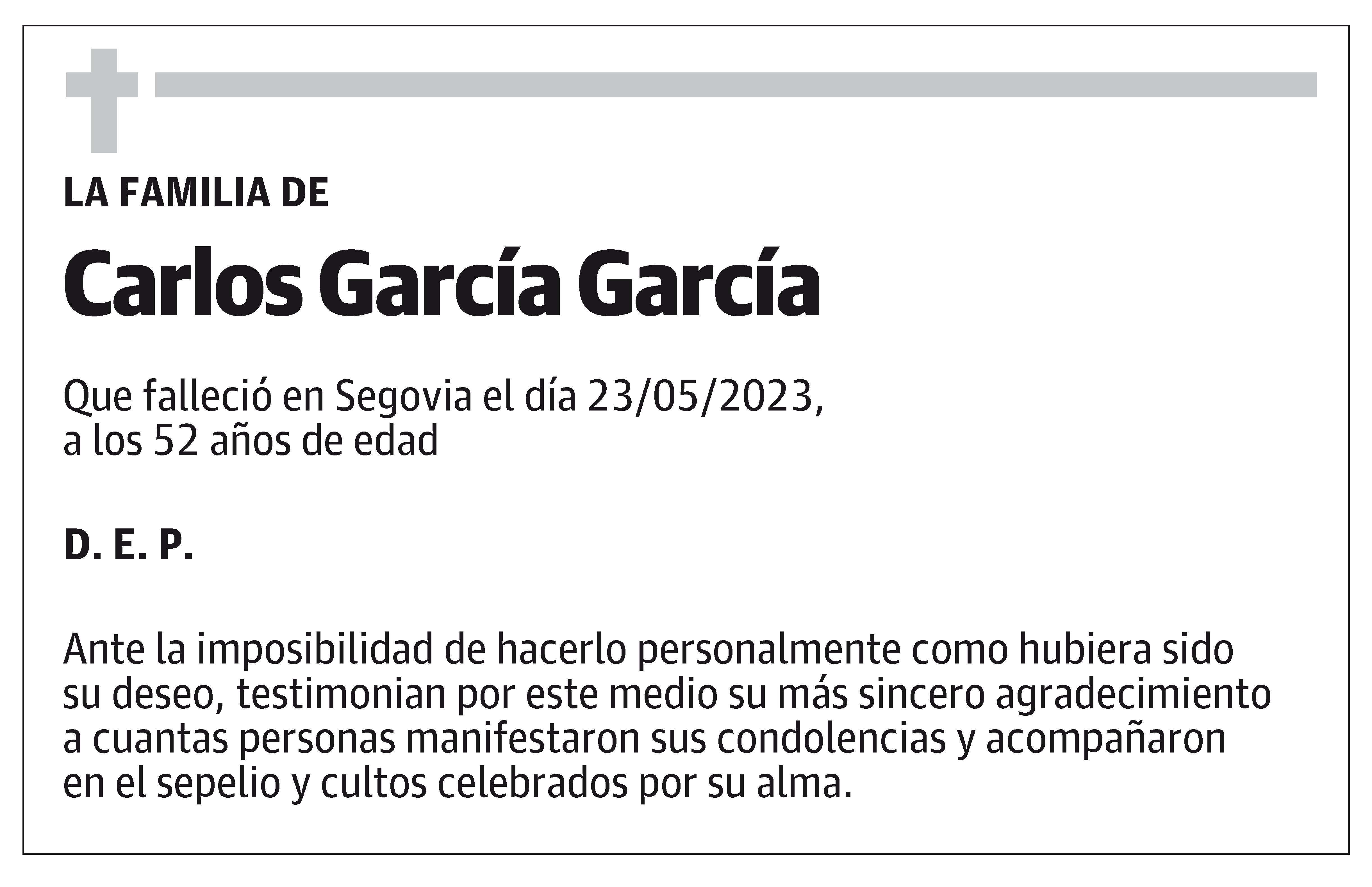 Carlos García García