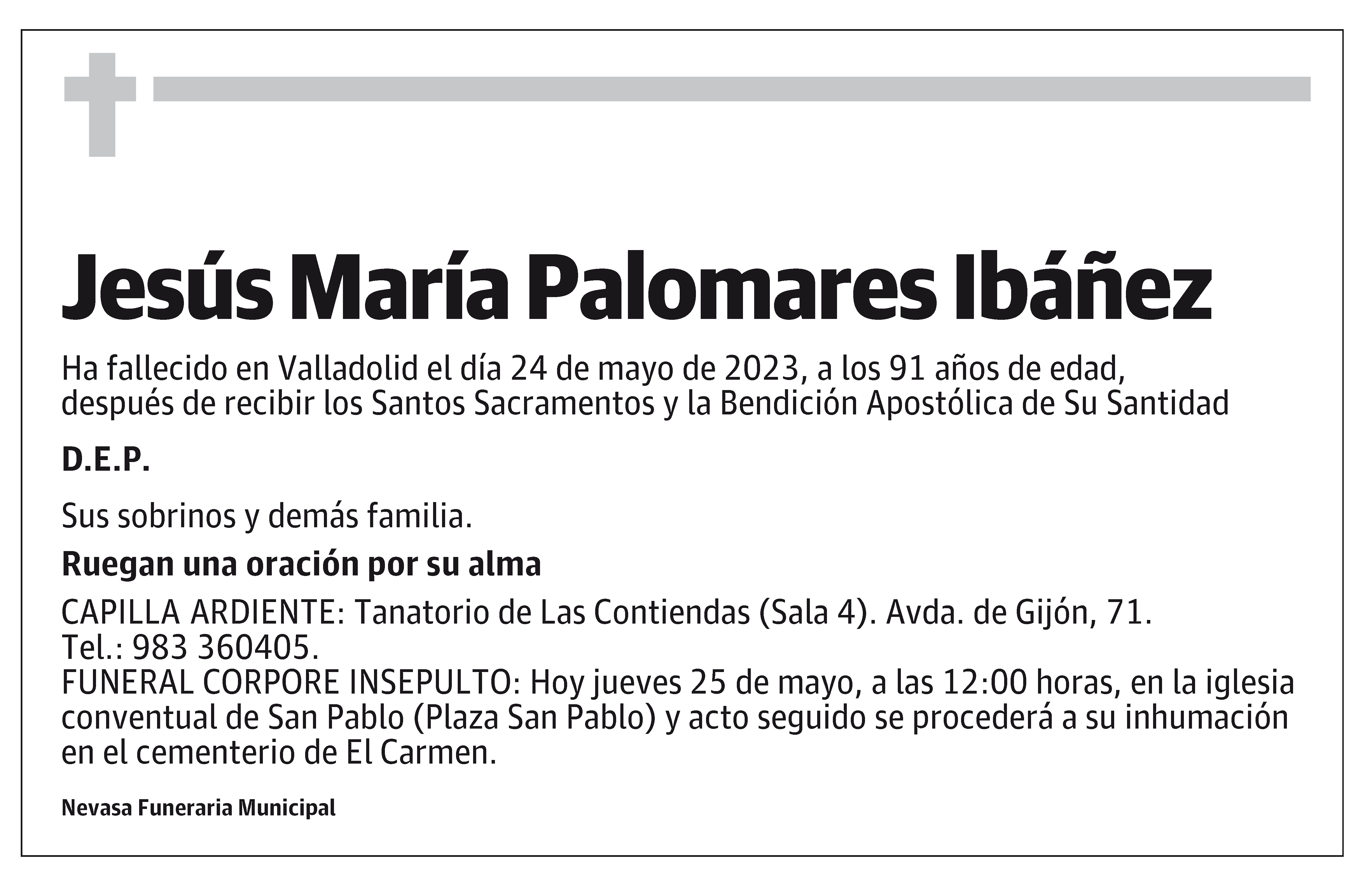 Jesús María Palomares Ibáñez