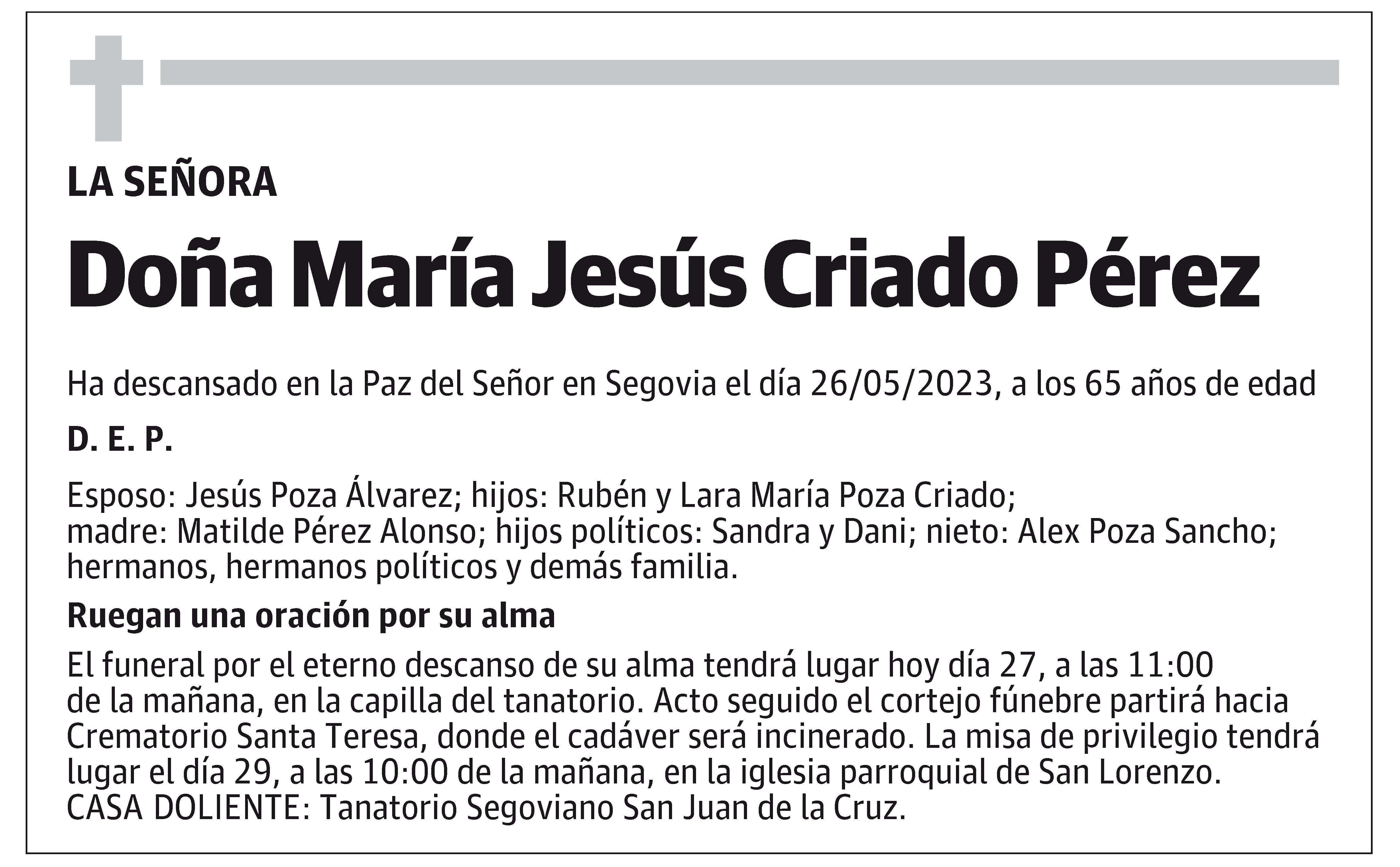 María Jesús Criado Pérez