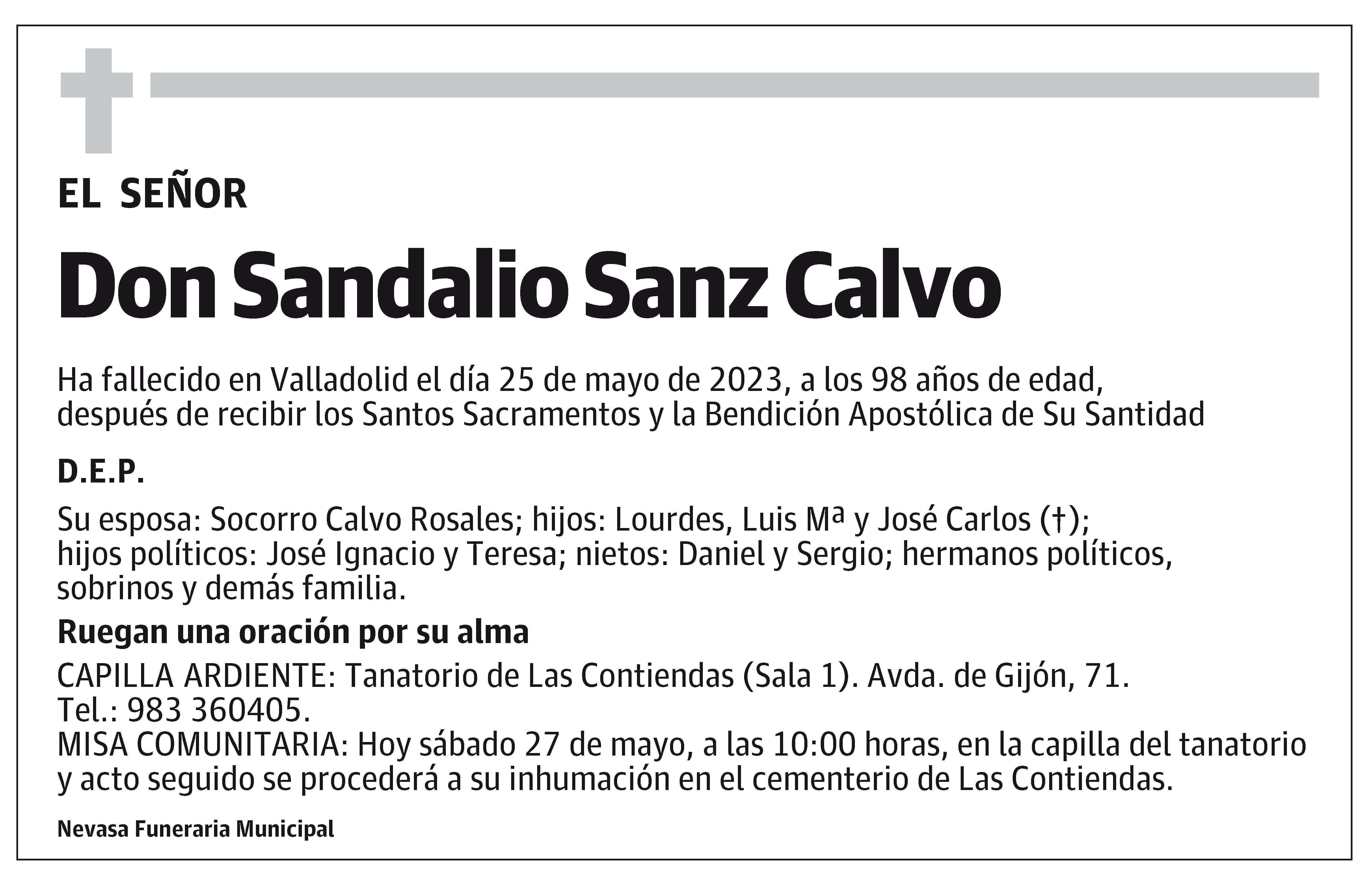 Sandalio Sanz Calvo