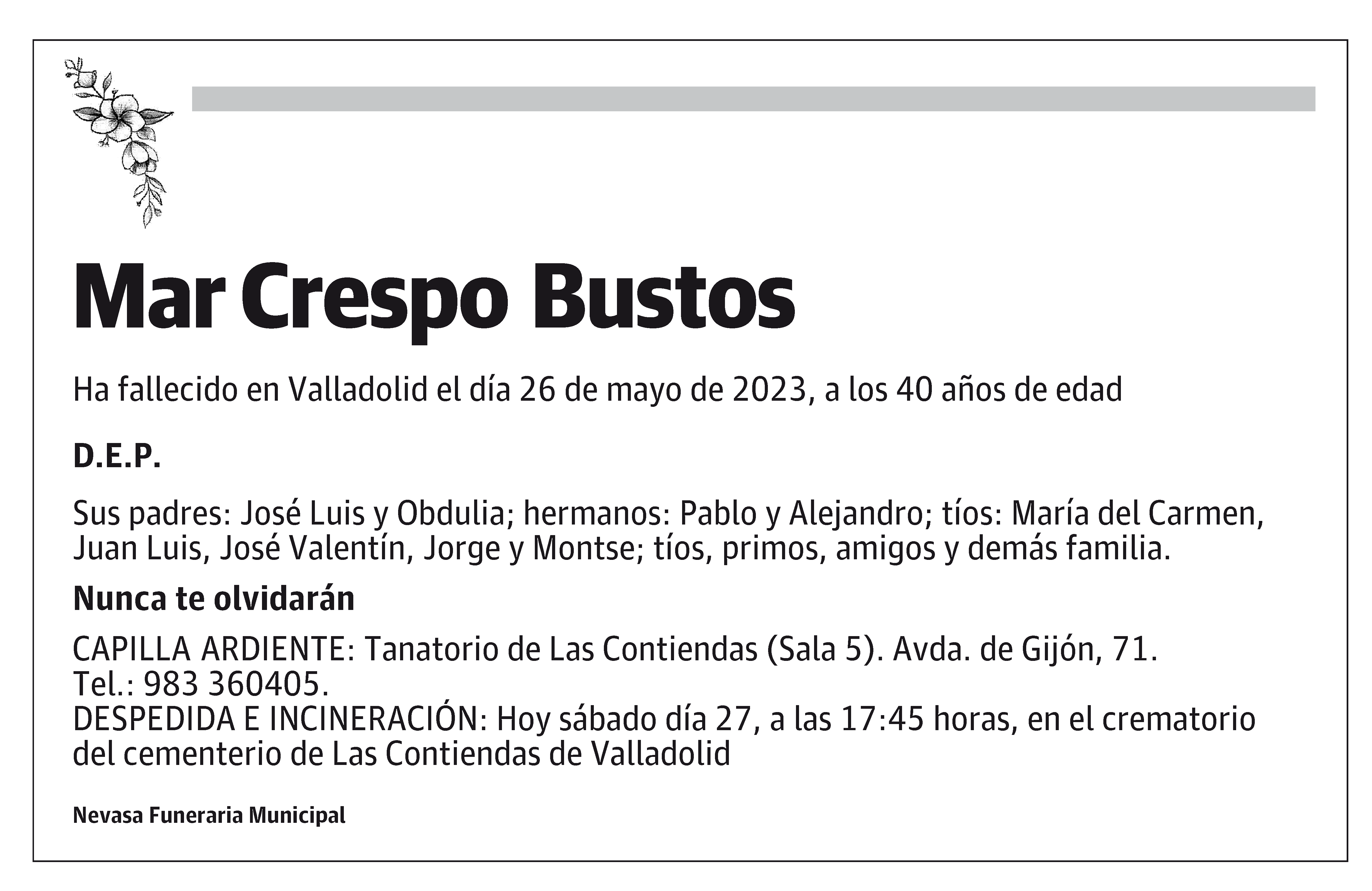 Mar Crespo Bustos