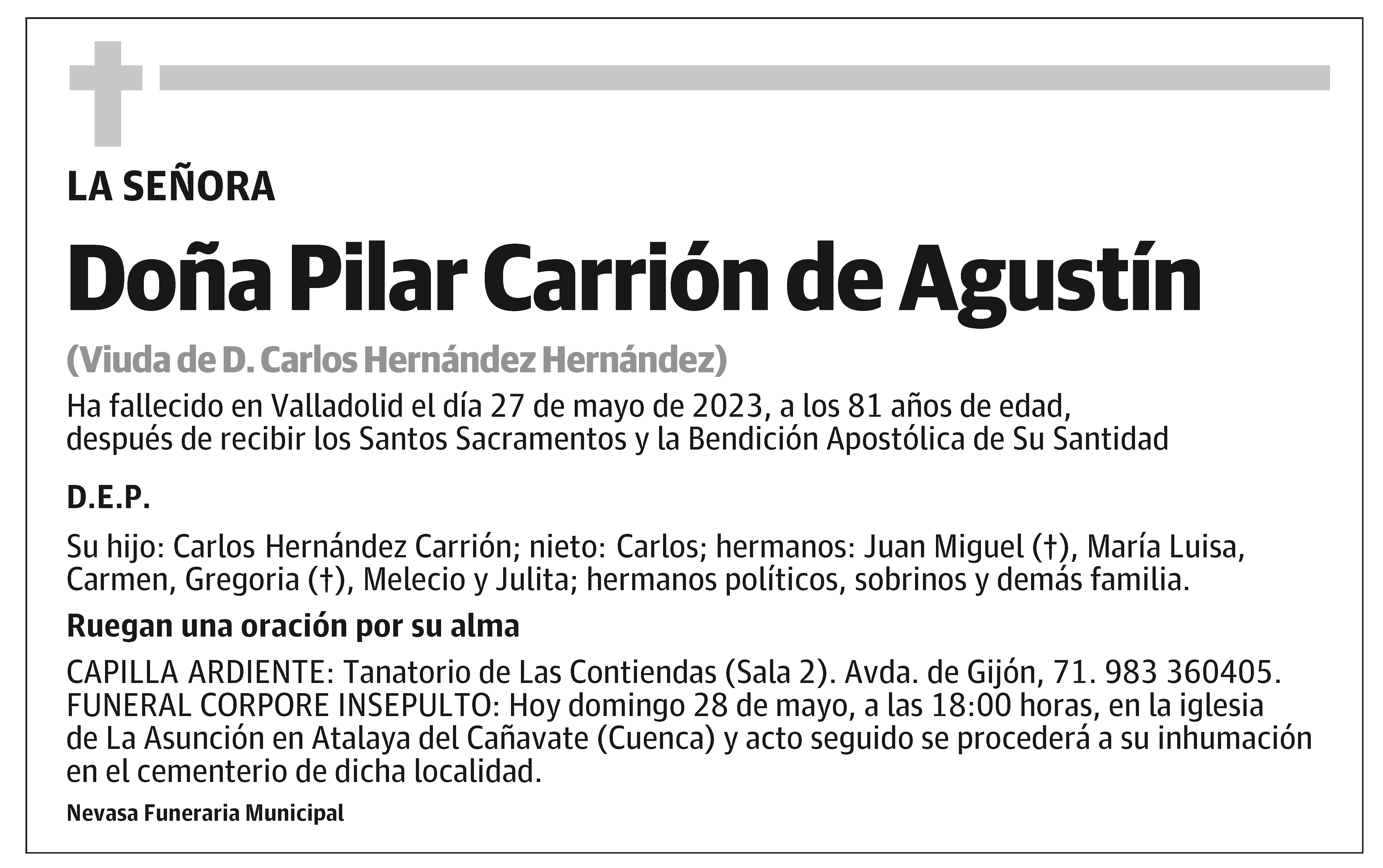 Pilar Carrión de Agustín