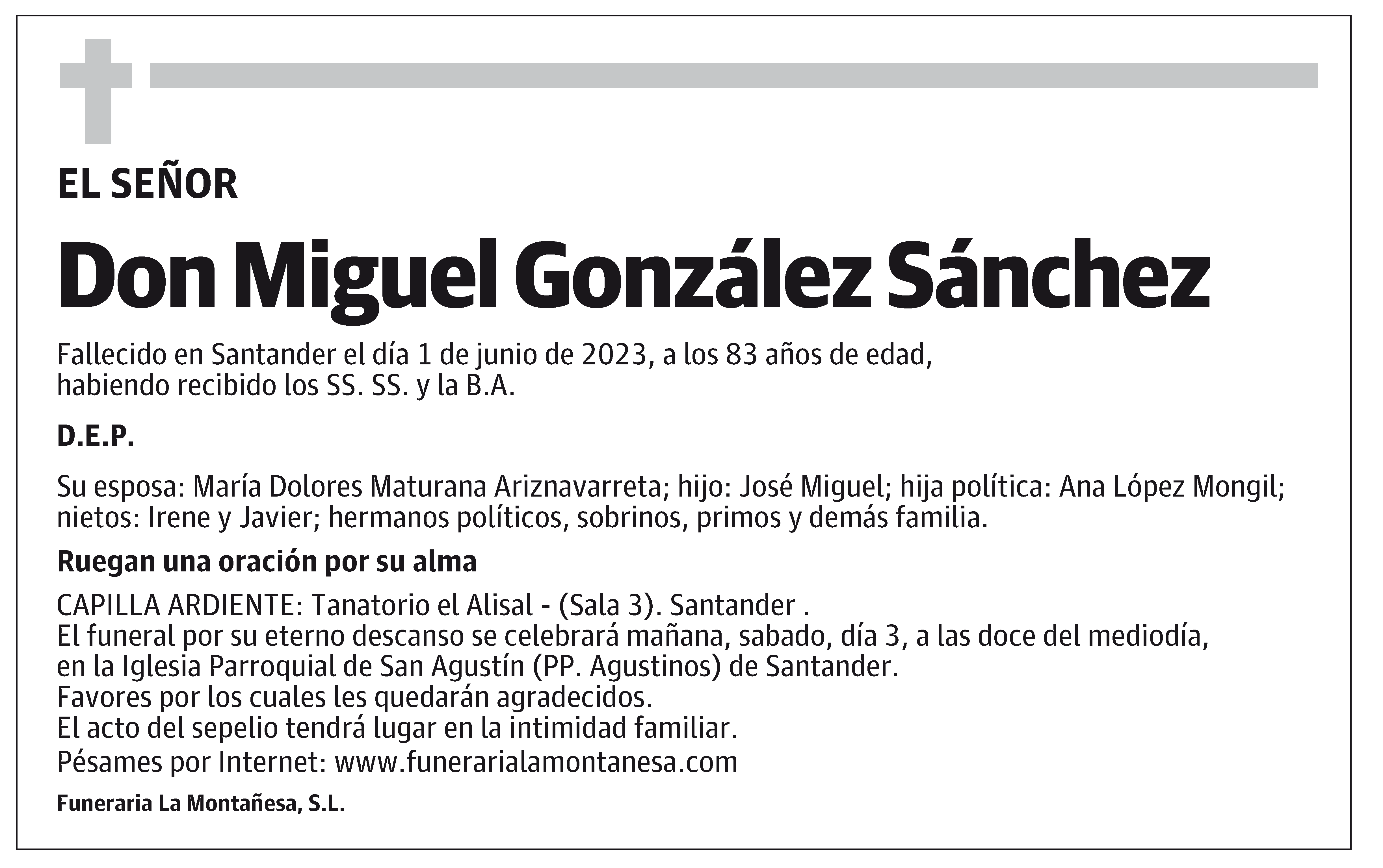 Miguel González Sánchez
