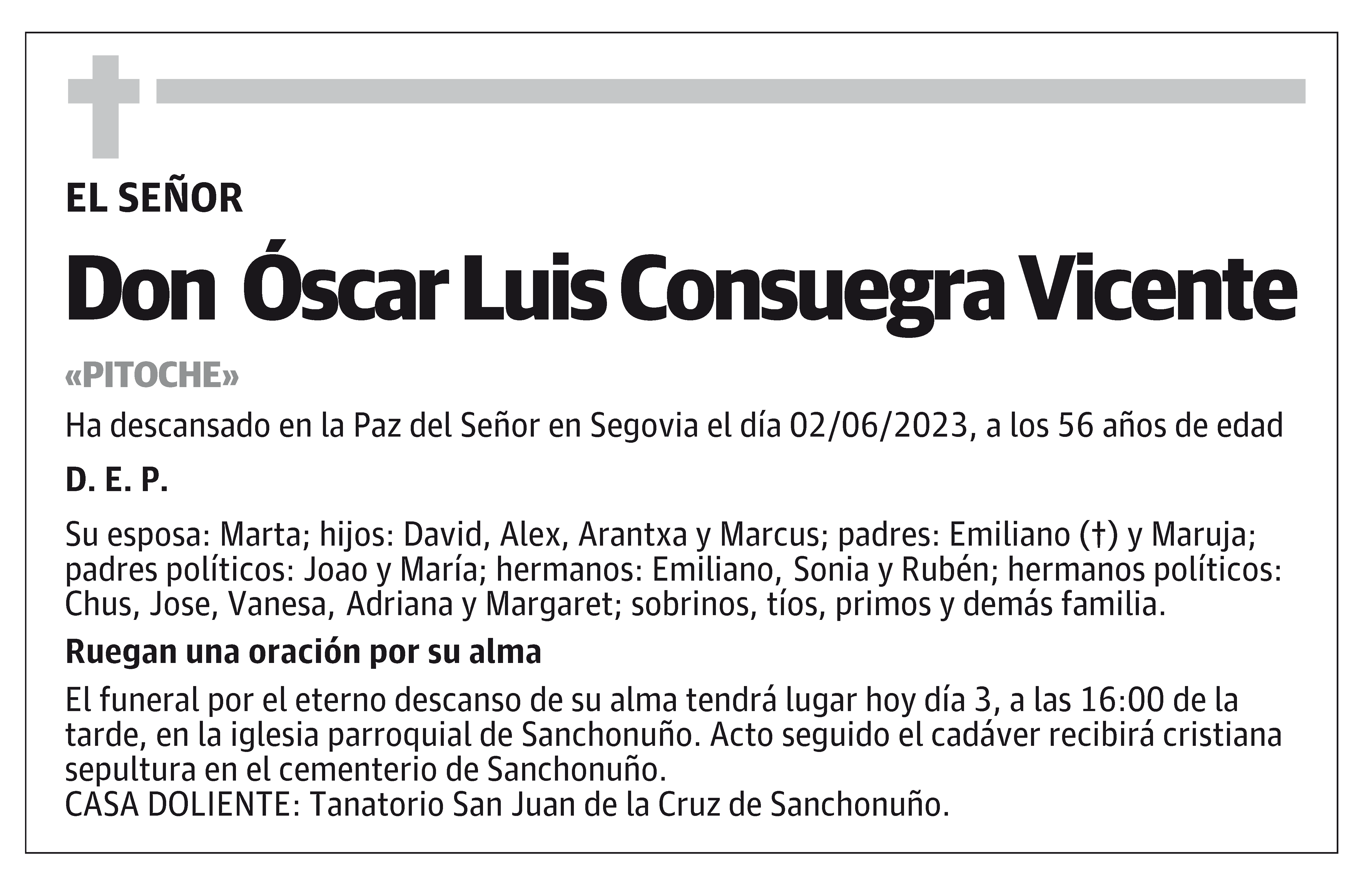 Óscar Luis Consuegra Vicente