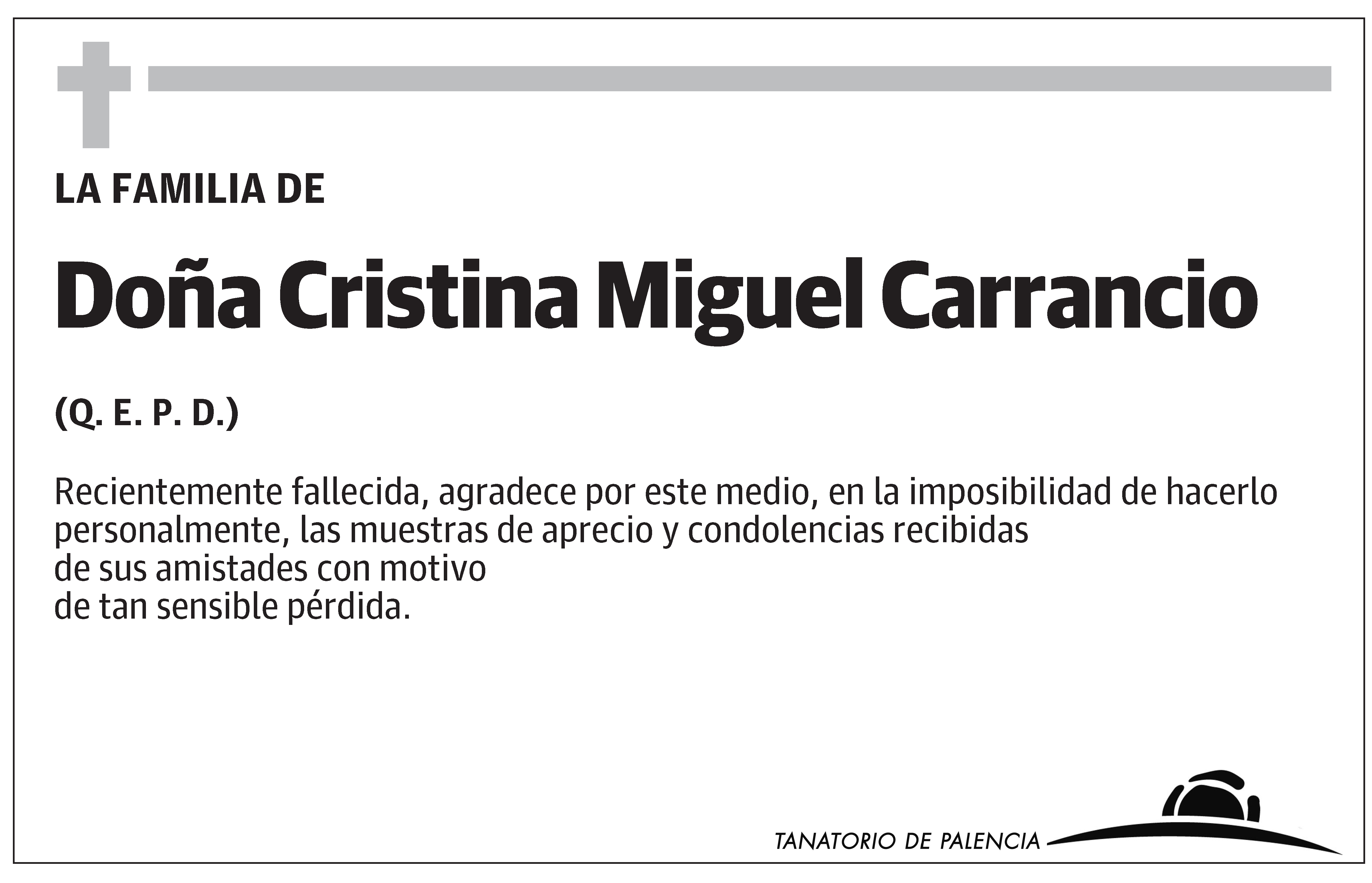 Cristina Miguel Carrancio
