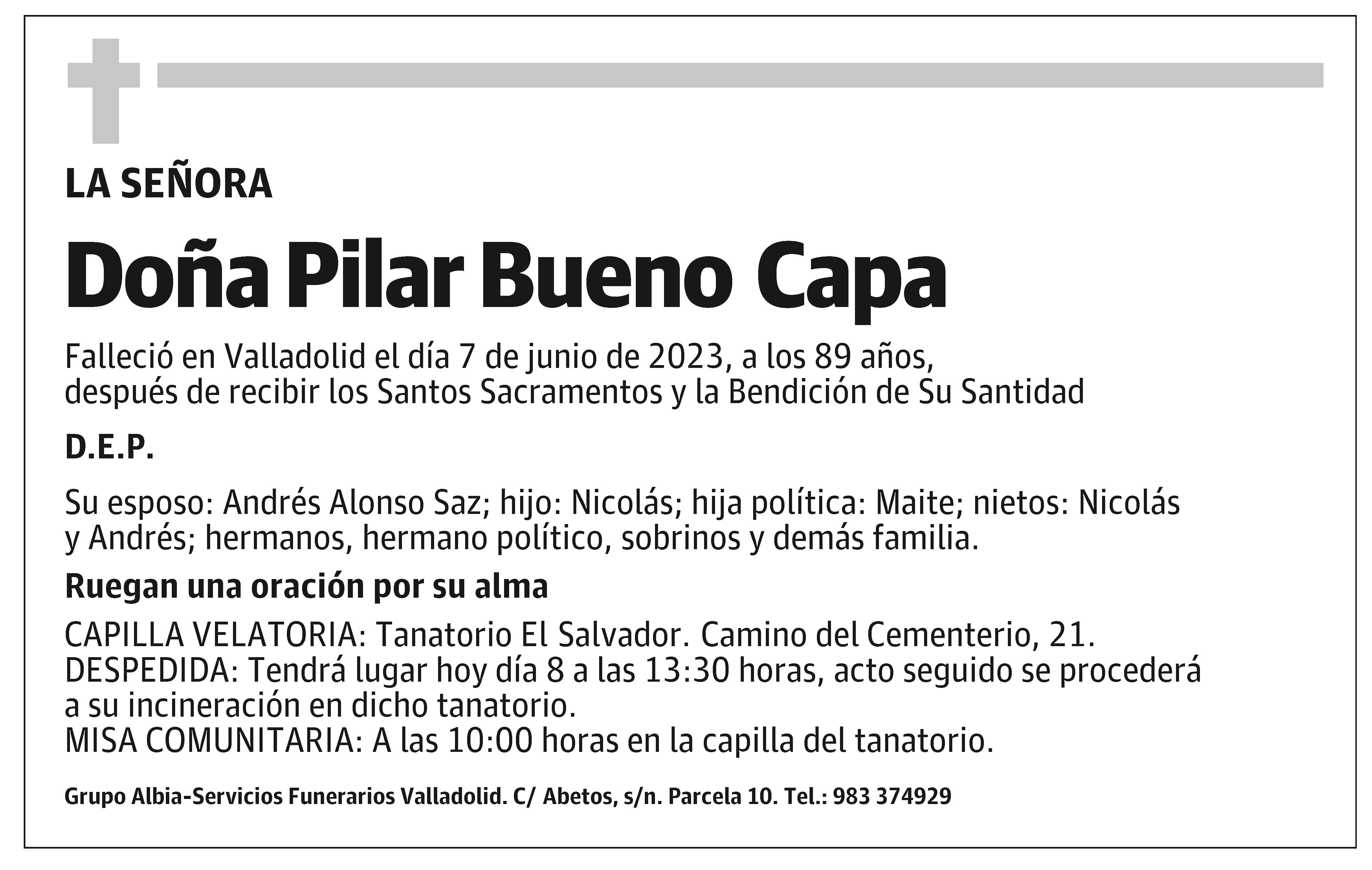 Pilar Bueno Capa
