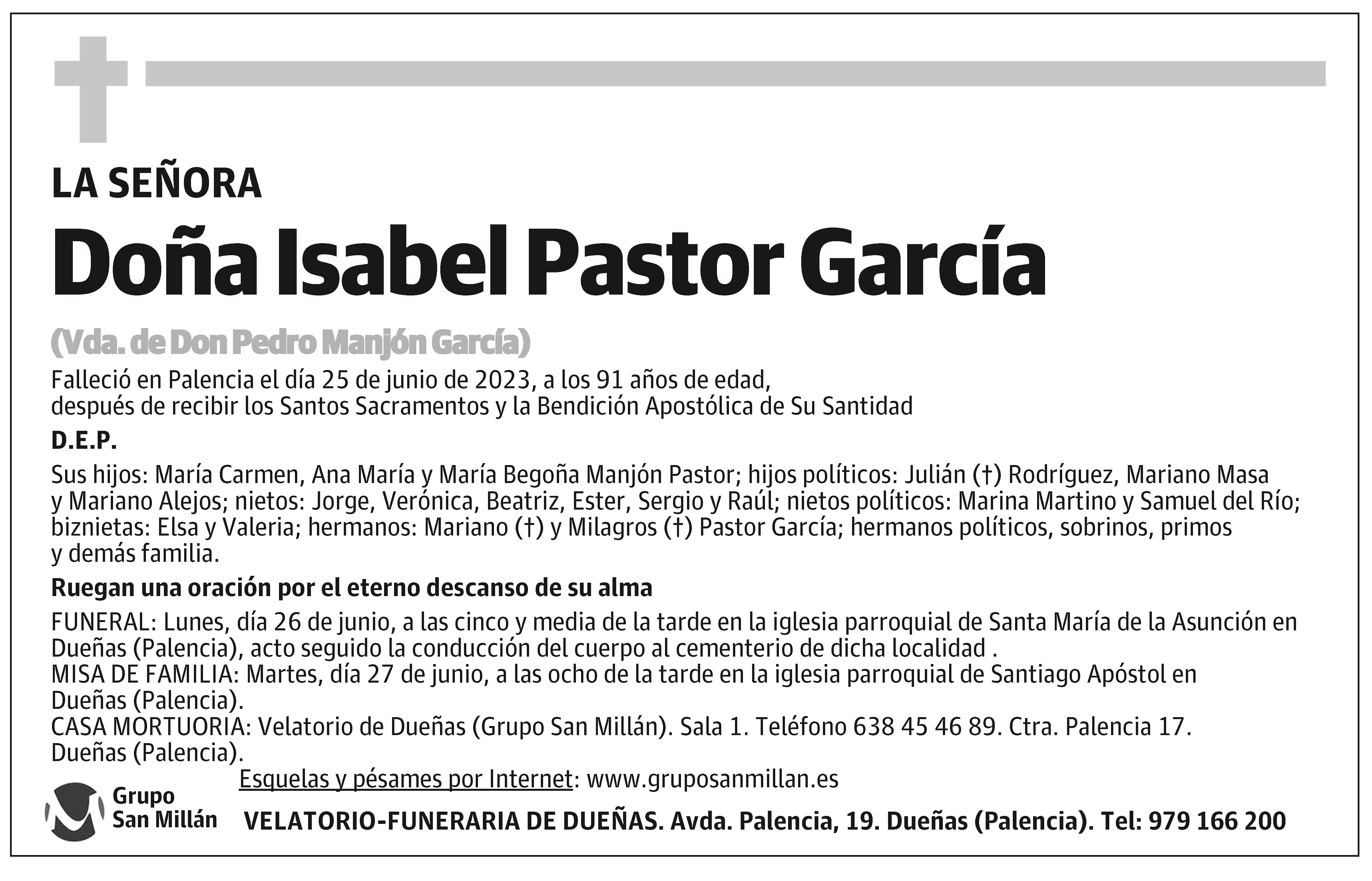 Isabel Pastor García