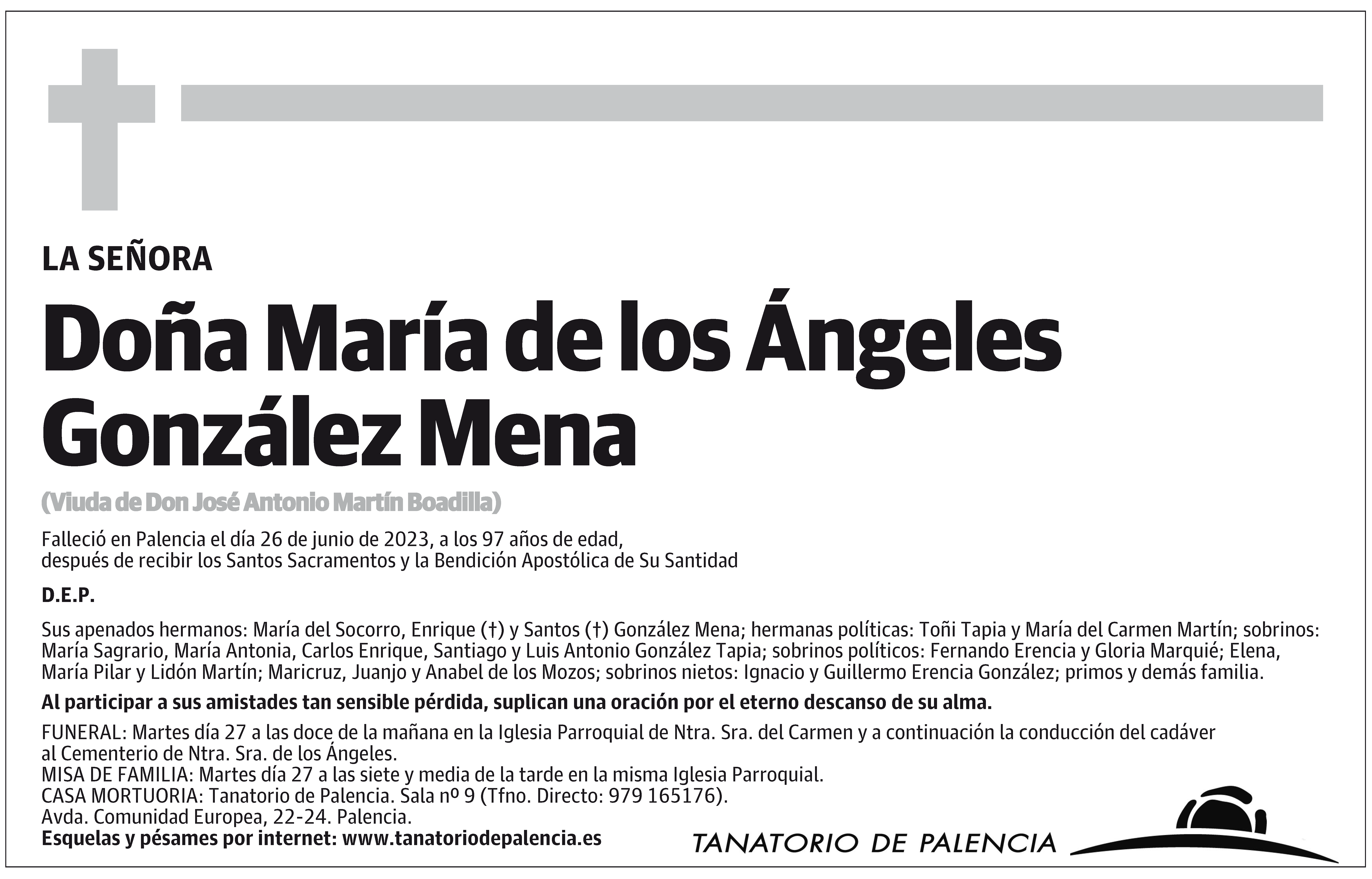 María de los Ángeles González Mena