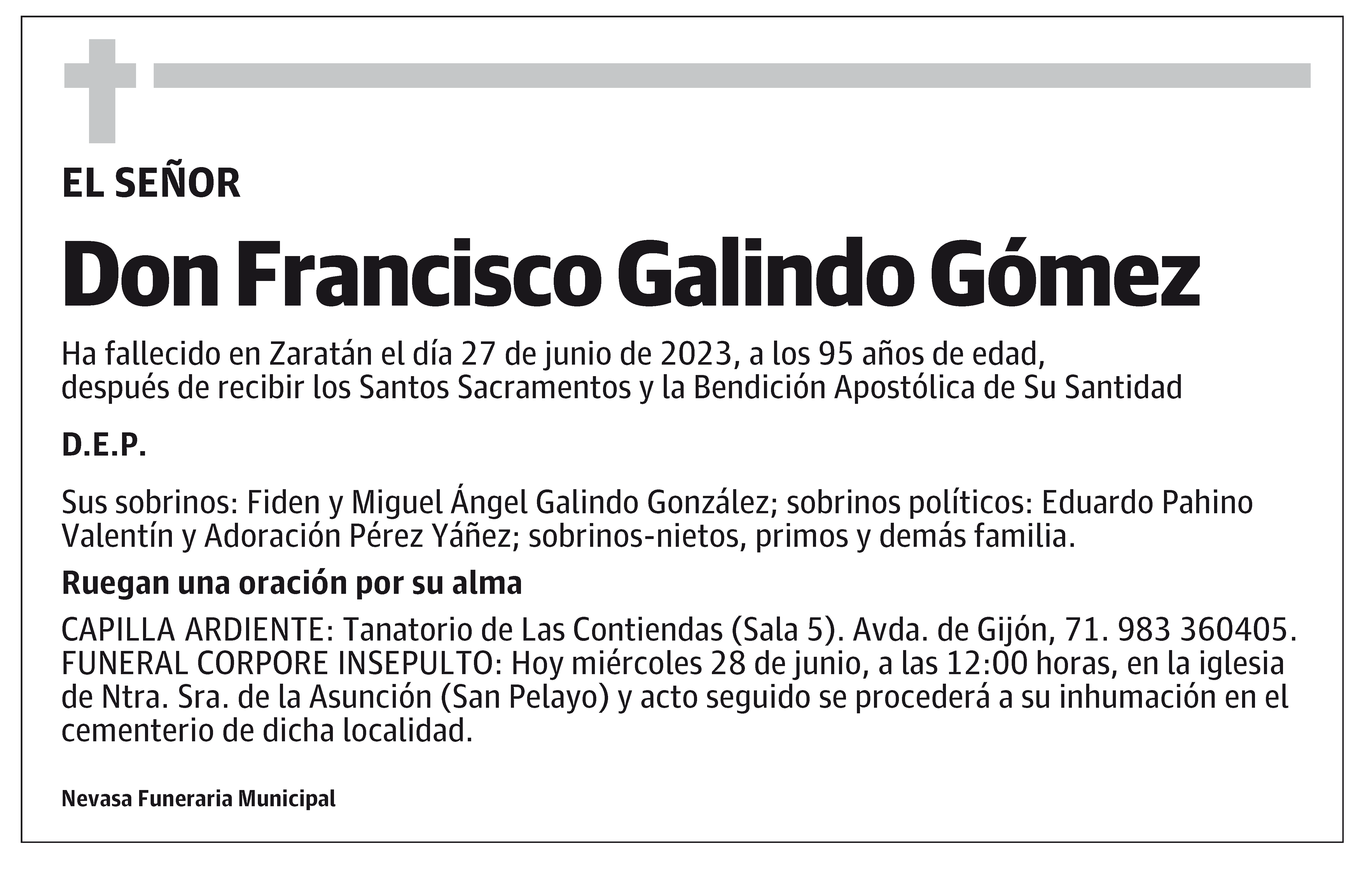 Francisco Galindo Gómez